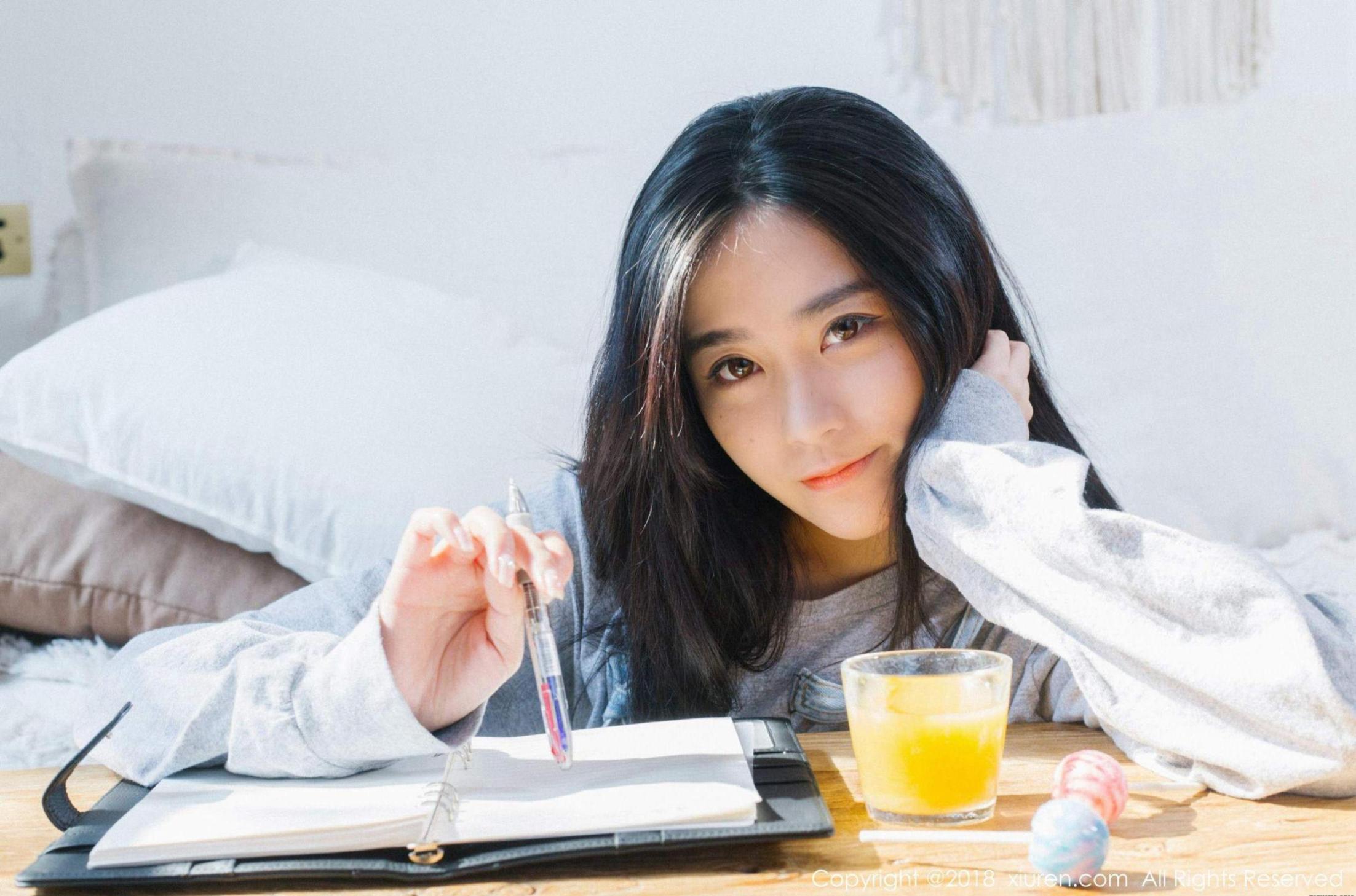 [波萝社] 许诺 早安女友系列高清手机美女壁纸70P