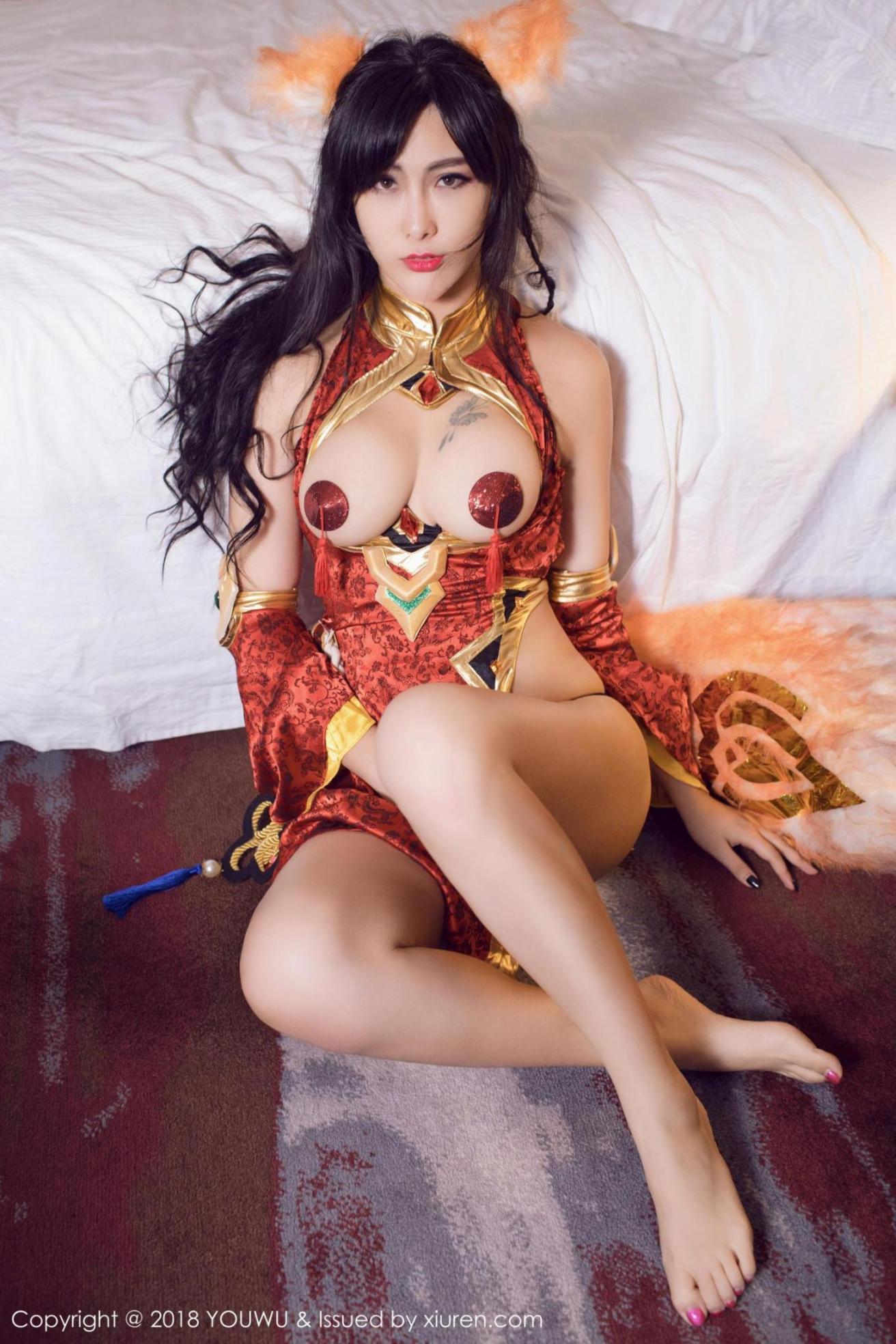 [魅妍社] 孟狐狸 魅力制服 高清手机美女壁纸