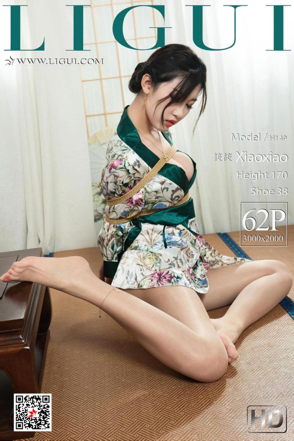 [丽柜] 筱筱 性感和服美束 高清手机美女壁纸