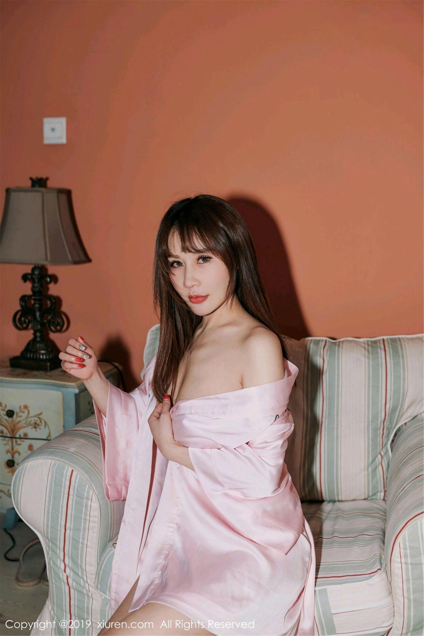 [优星馆] 苏可可 古风内衣与蕾丝制服女仆 高清手机美女壁纸