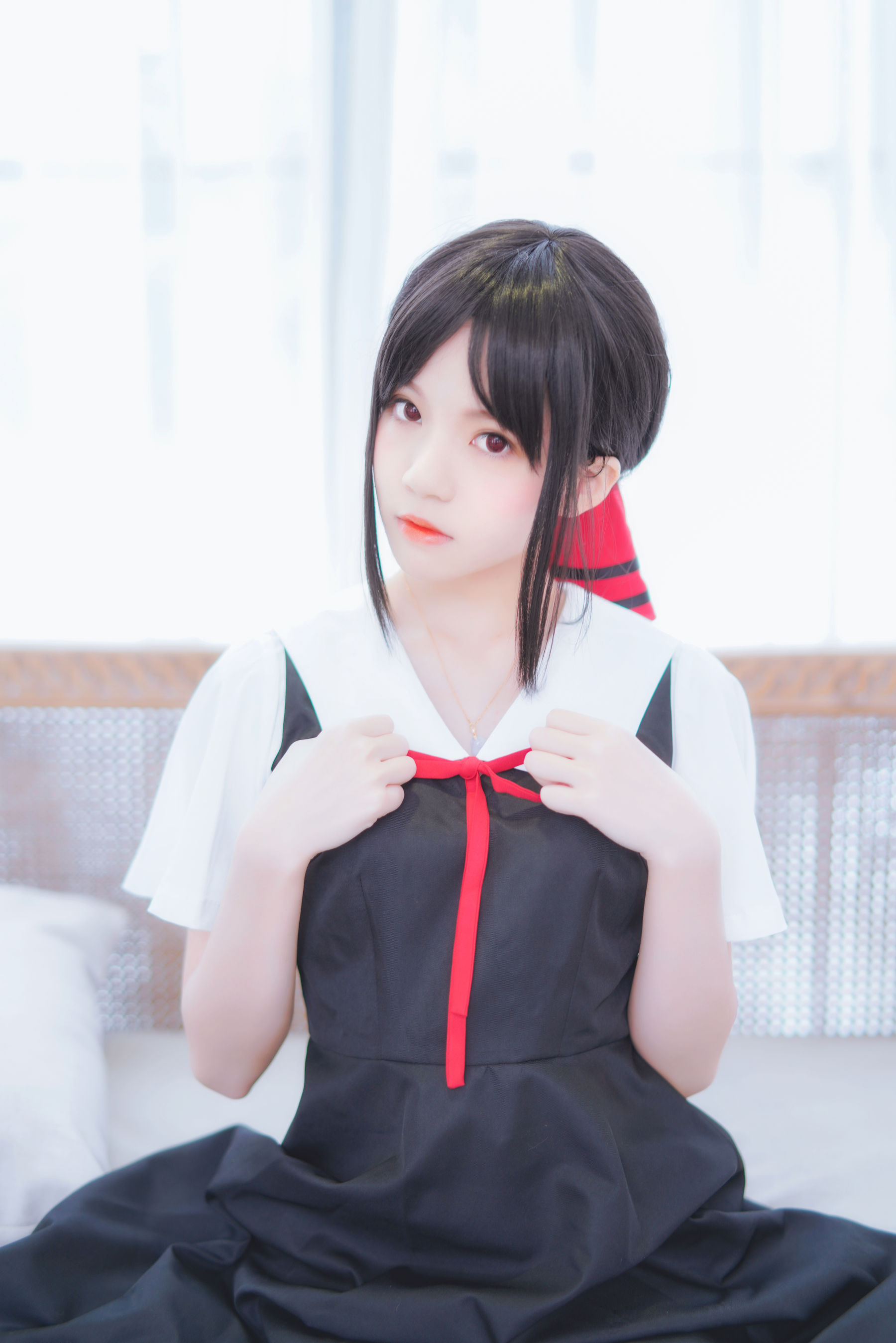 [网络美女] 桜桃喵 四宫辉夜高清手机美女壁纸6P