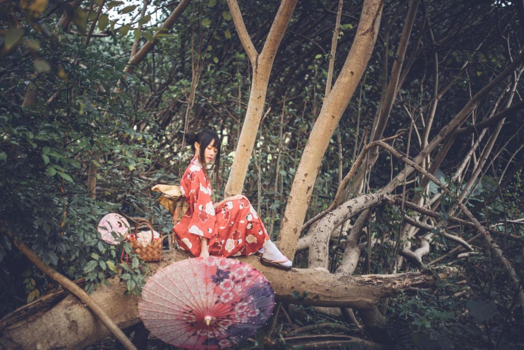 [网络美女] 桜桃喵 夏日祭高清手机美女壁纸20P