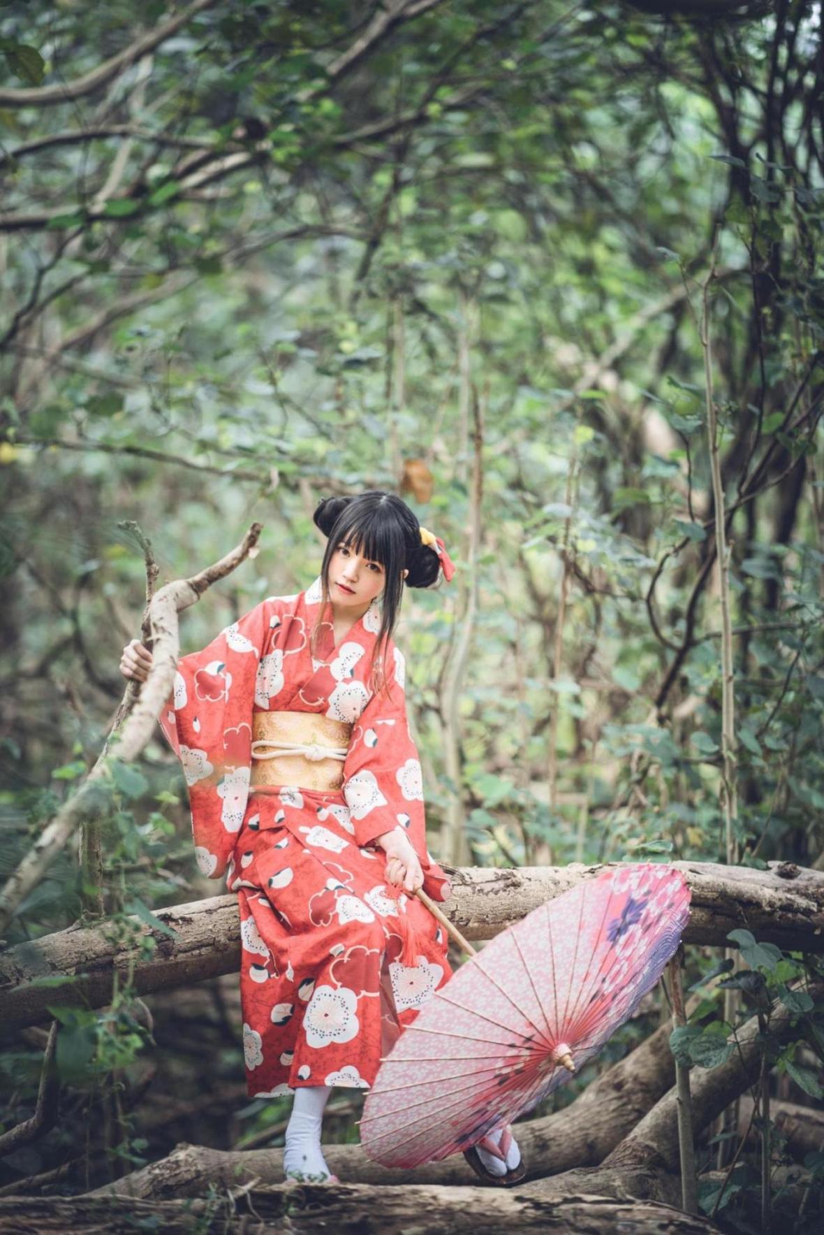 [网络美女] 桜桃喵 夏日祭高清手机美女壁纸33P