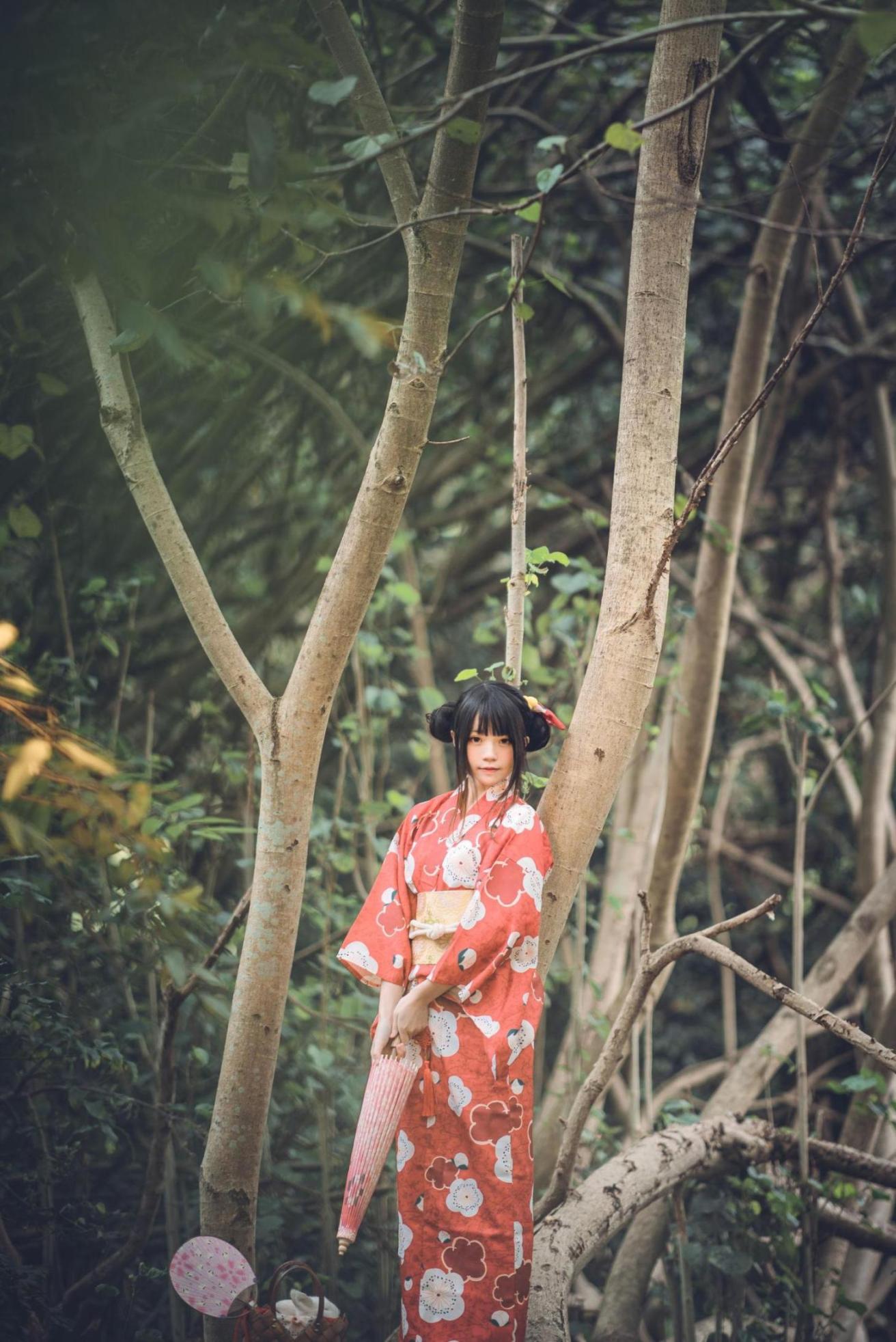 [网络美女] 桜桃喵 夏日祭高清手机美女壁纸27P