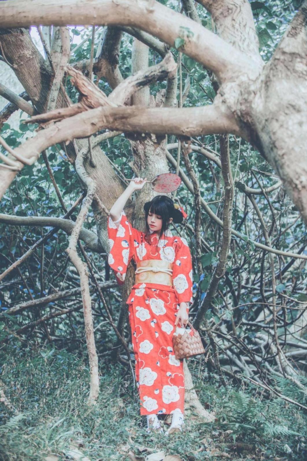 [网络美女] 桜桃喵 夏日祭高清手机美女壁纸52P