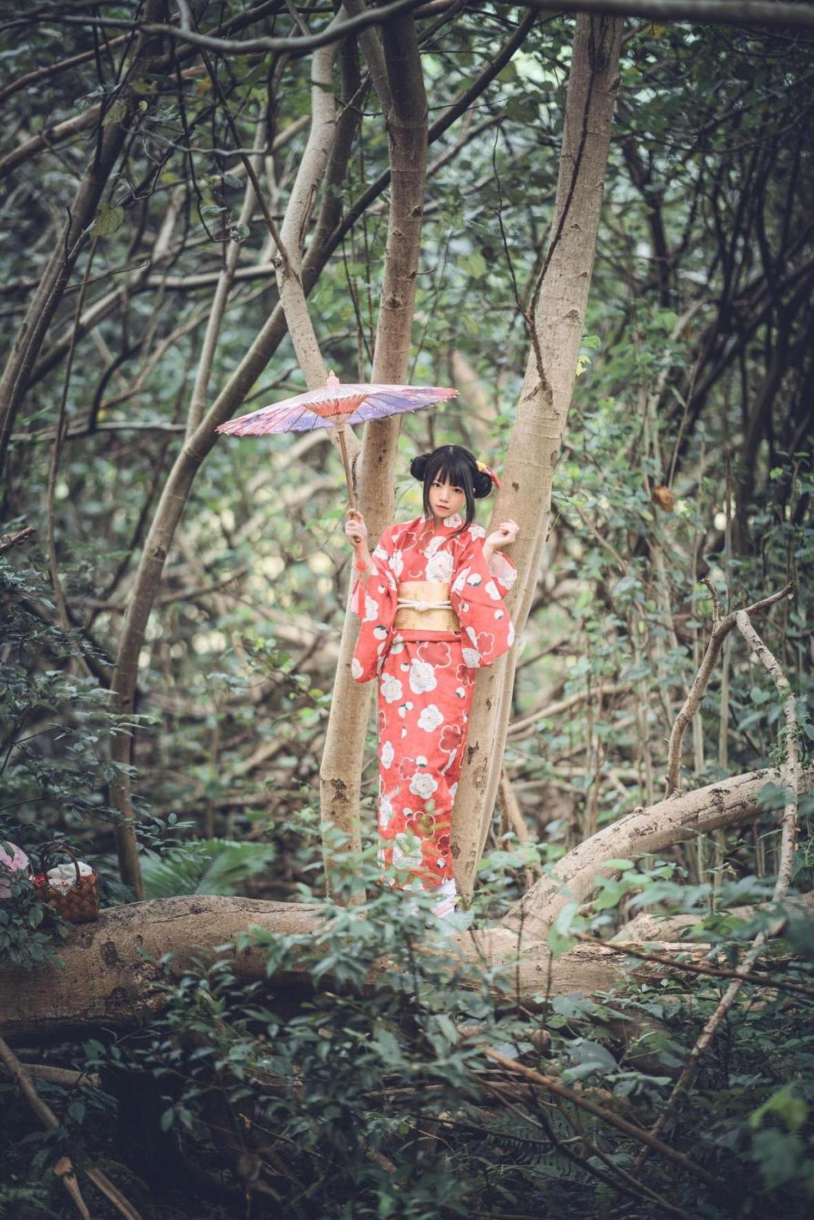 [网络美女] 桜桃喵 夏日祭高清手机美女壁纸24P