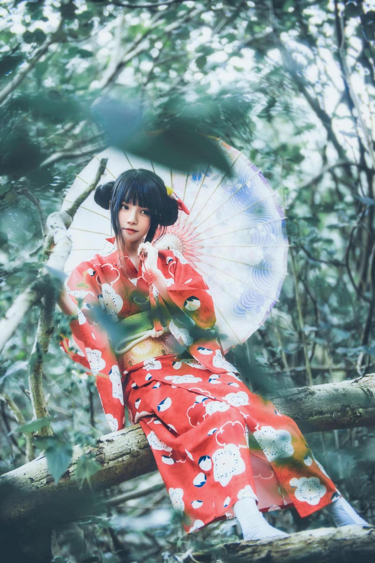 [网络美女] 桜桃喵 夏日祭高清手机美女壁纸57P