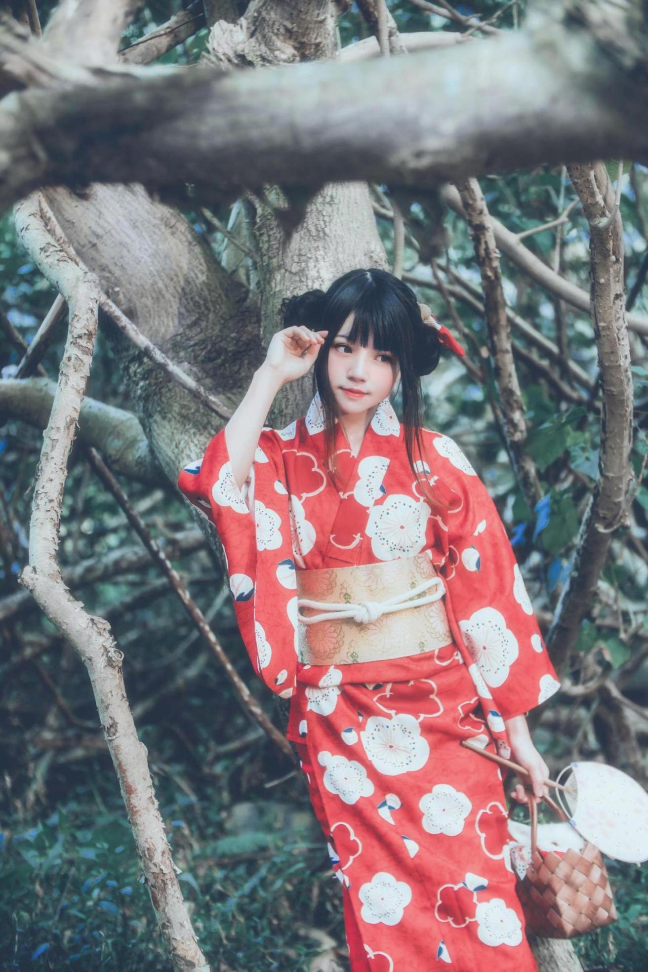 [网络美女] 桜桃喵 夏日祭高清手机美女壁纸49P