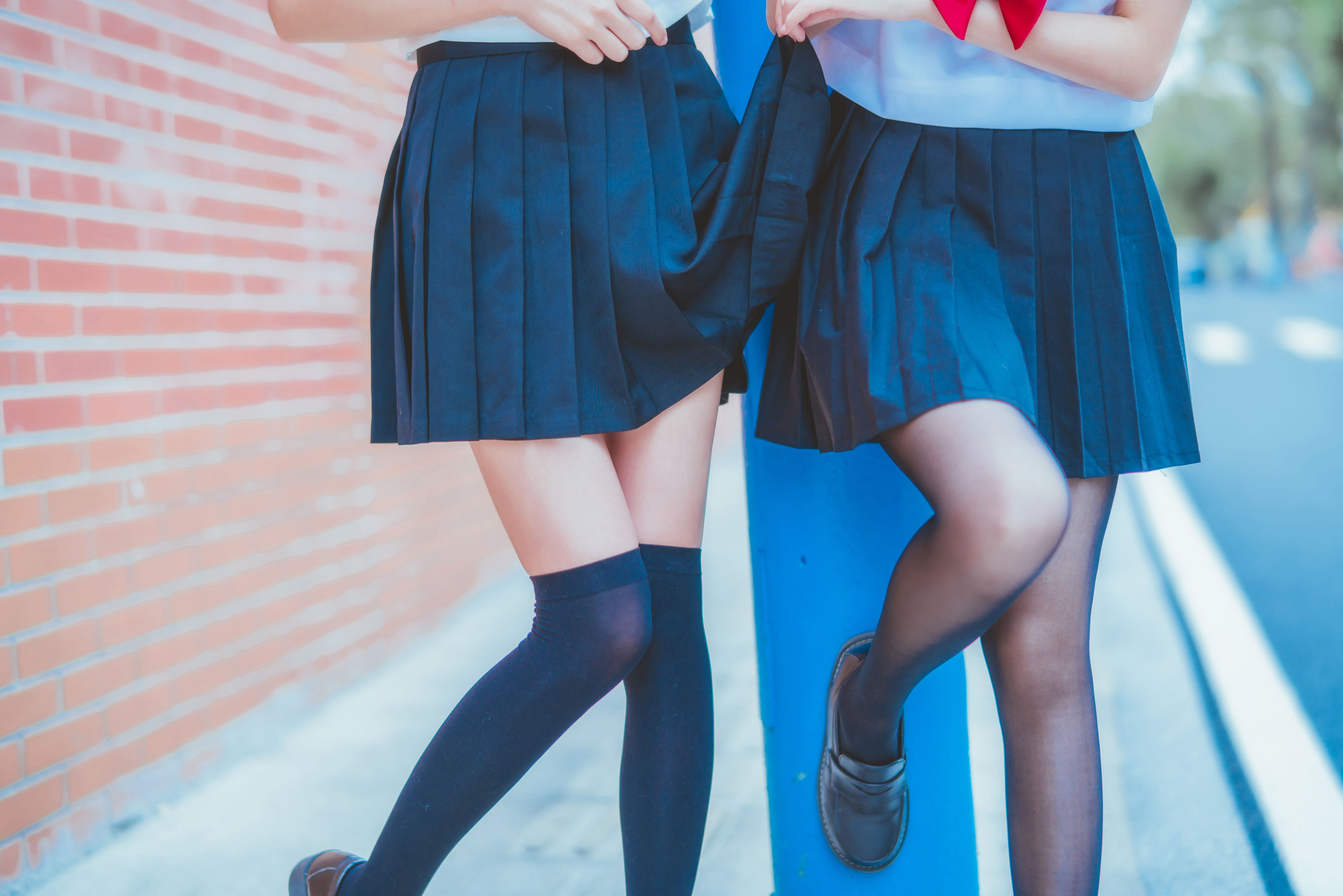 桜桃喵 JK姐妹穿搭高清写真3P