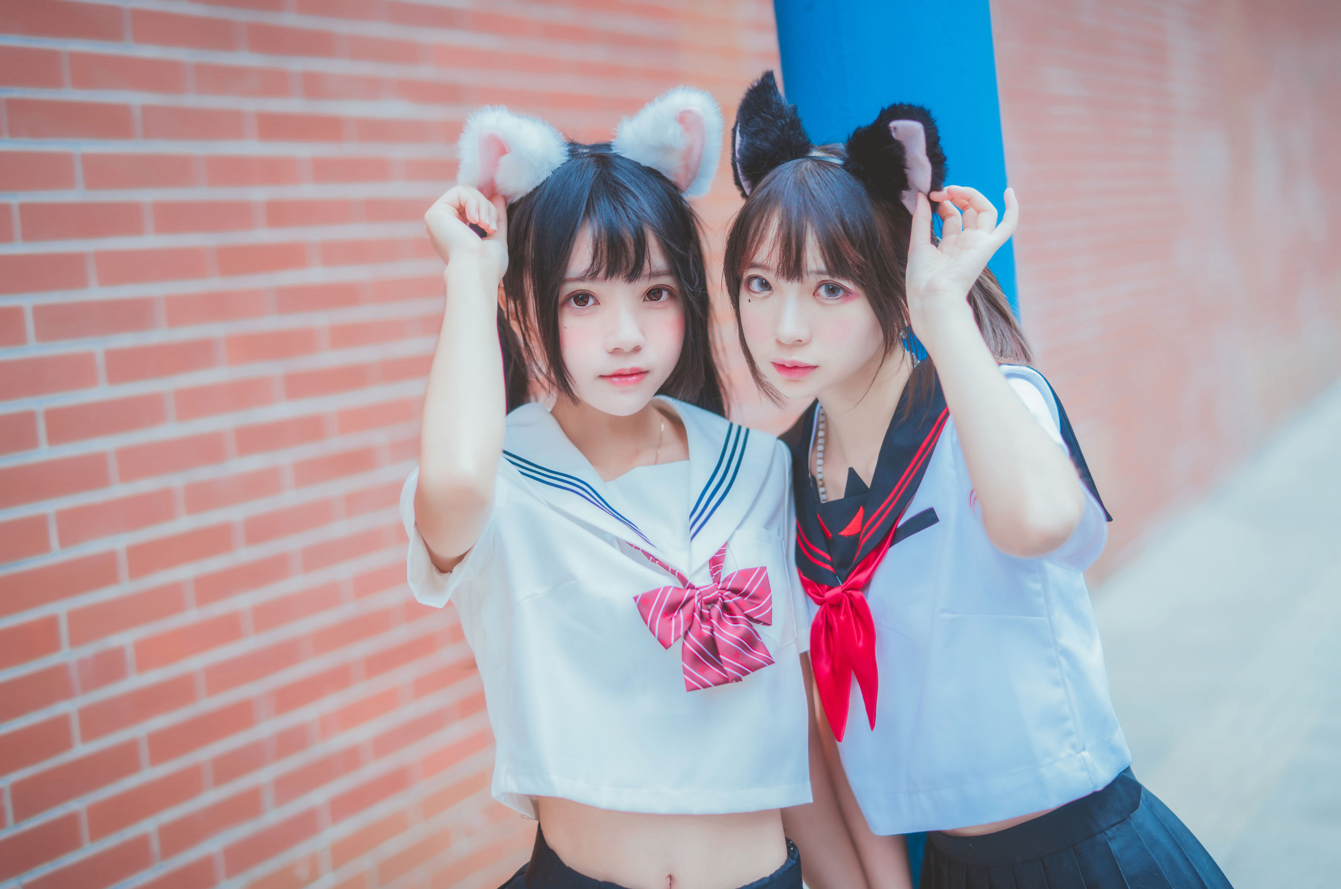 桜桃喵 JK姐妹穿搭高清写真2P