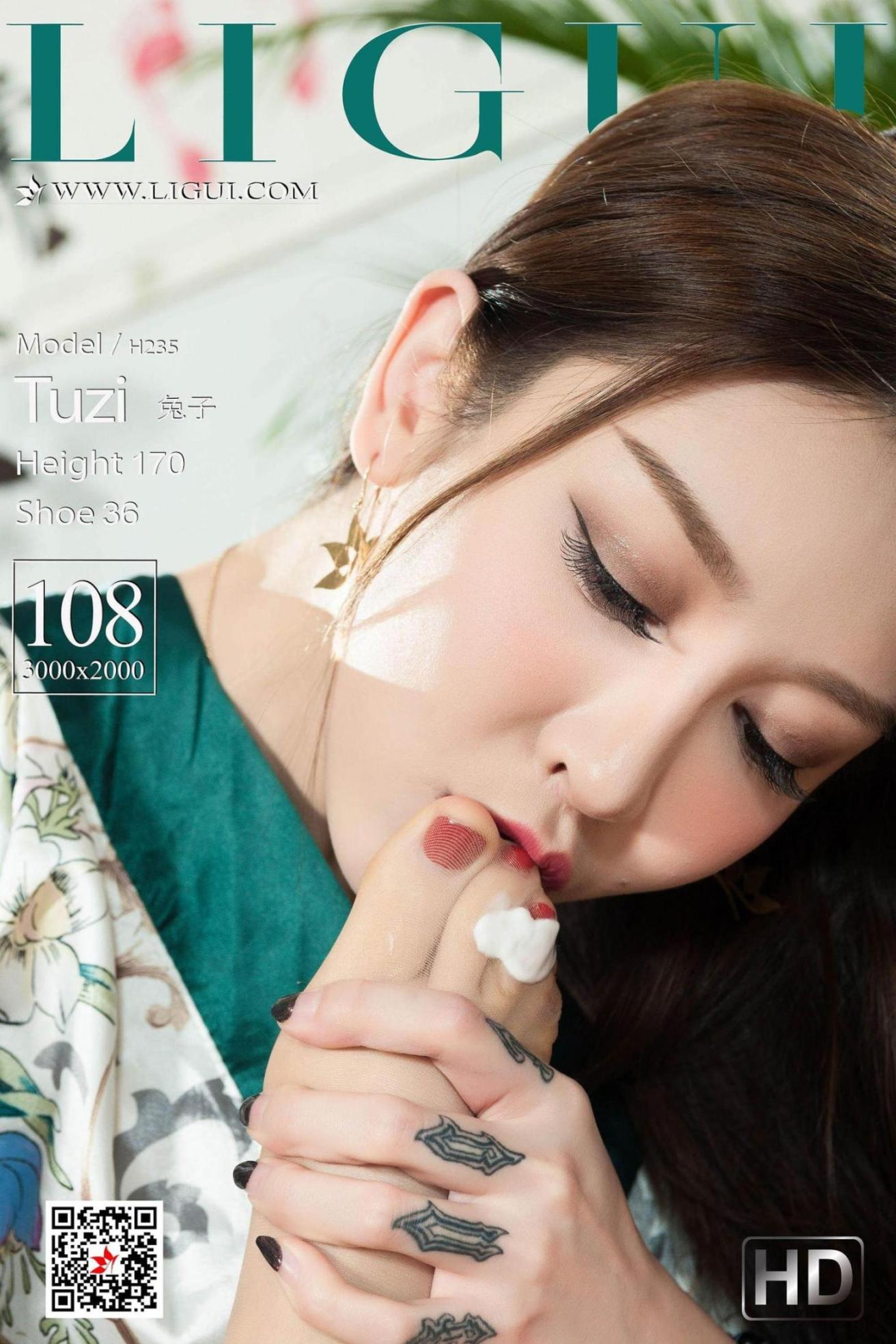 [丽柜] 丽柜兔子 和服水果丝足福利 高清手机美女壁纸