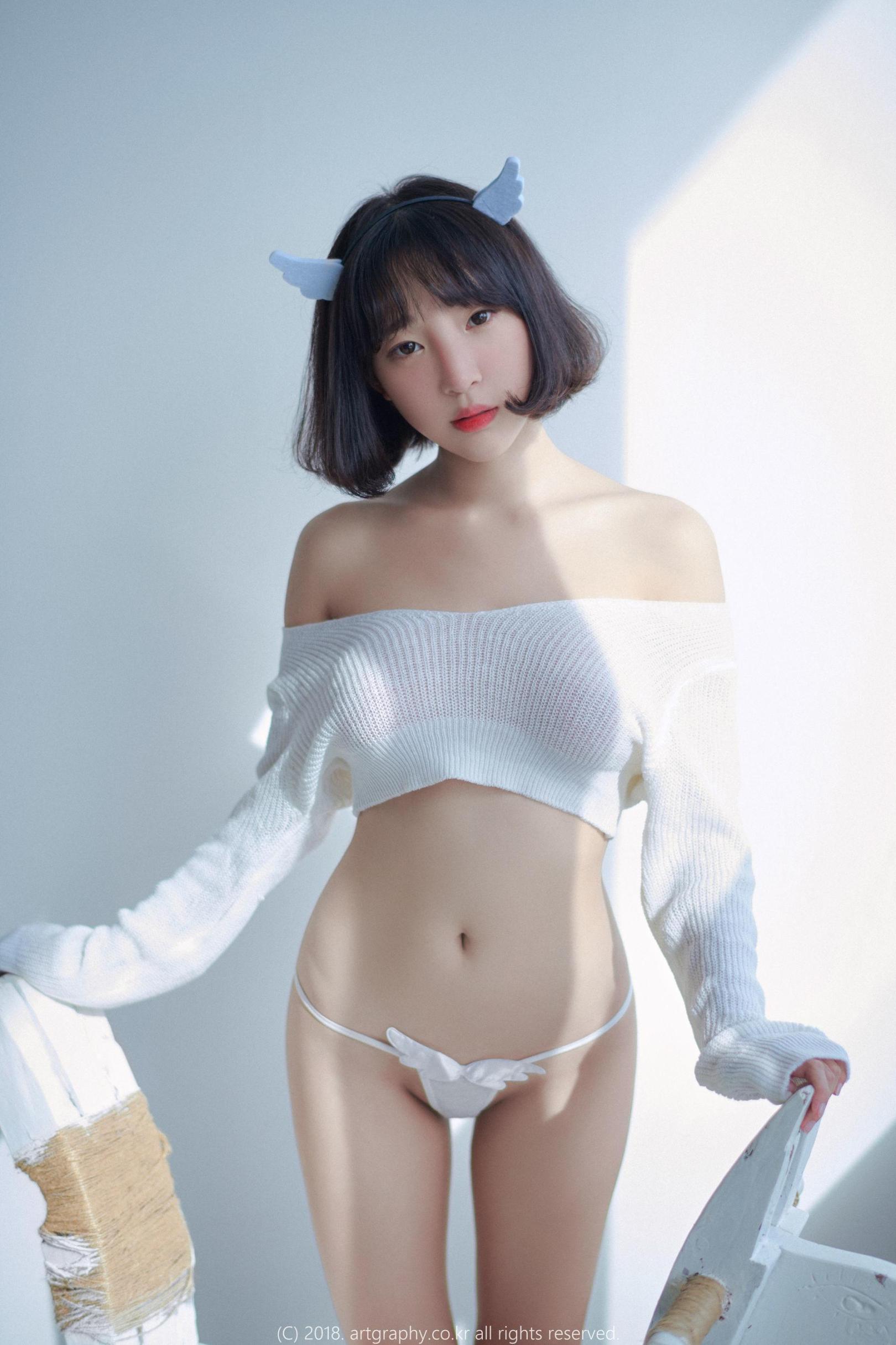 [花漾] 姜仁卿 白猫少女+奶牛尤物 高清手机美女壁纸