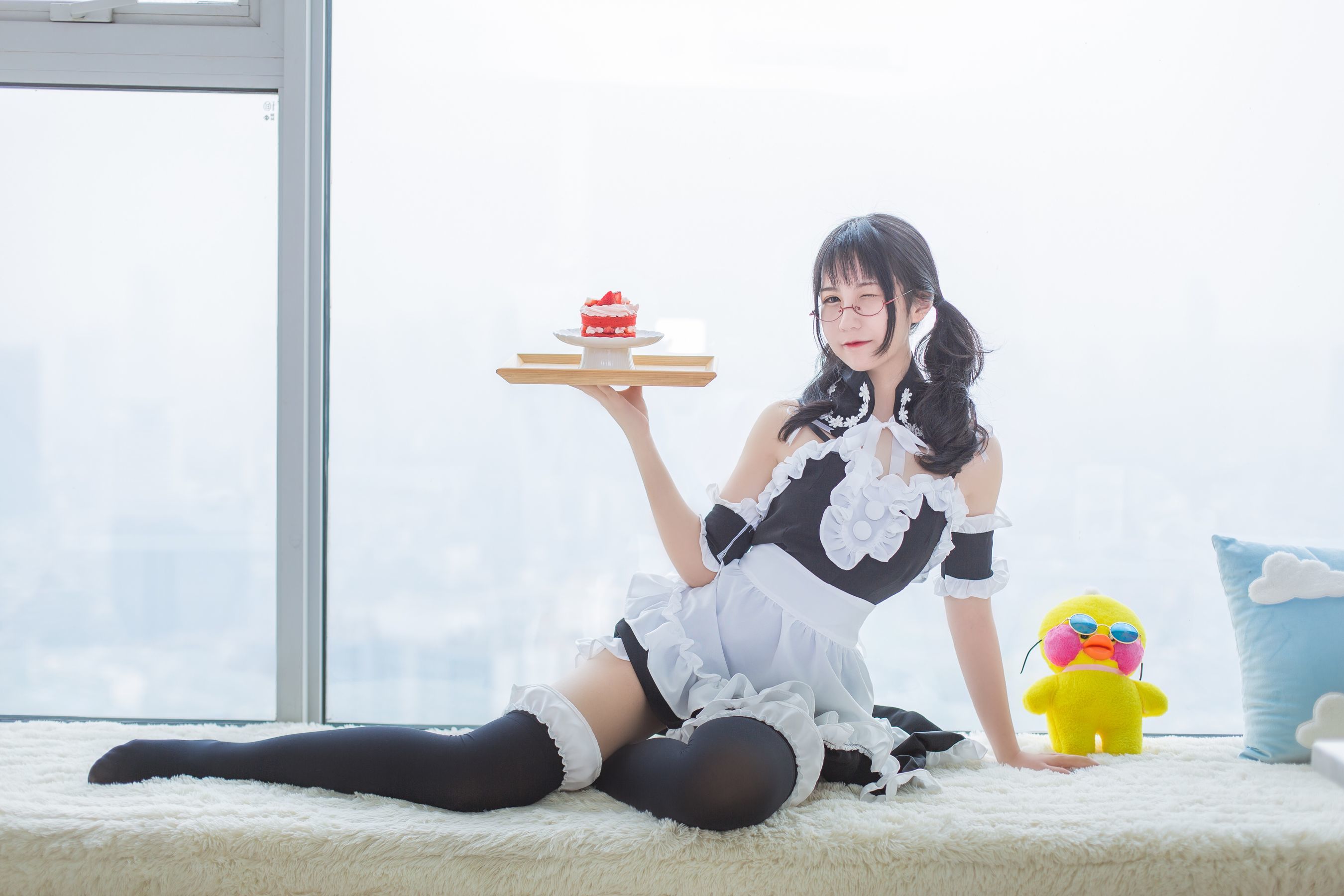 [网络美女] 逐月su 女仆 高清手机美女壁纸
