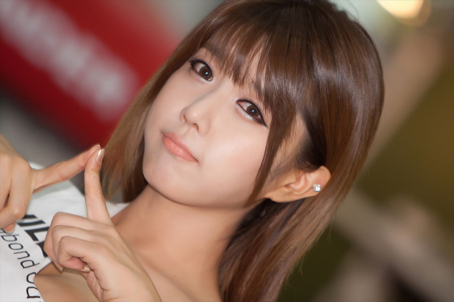 [网络美女] 许允美 居家舒适休闲穿搭分享高清手机美女壁纸13P