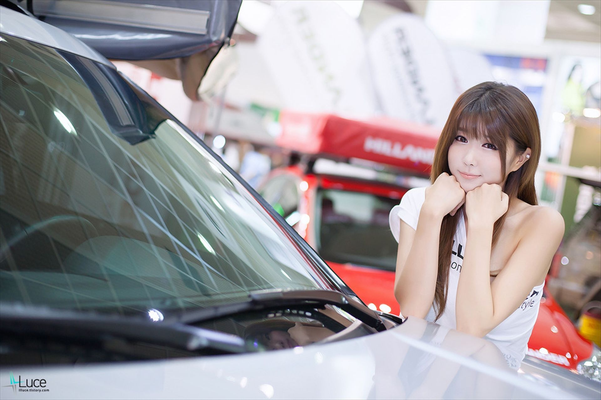 [网络美女] 许允美 居家舒适休闲穿搭分享高清手机美女壁纸62P