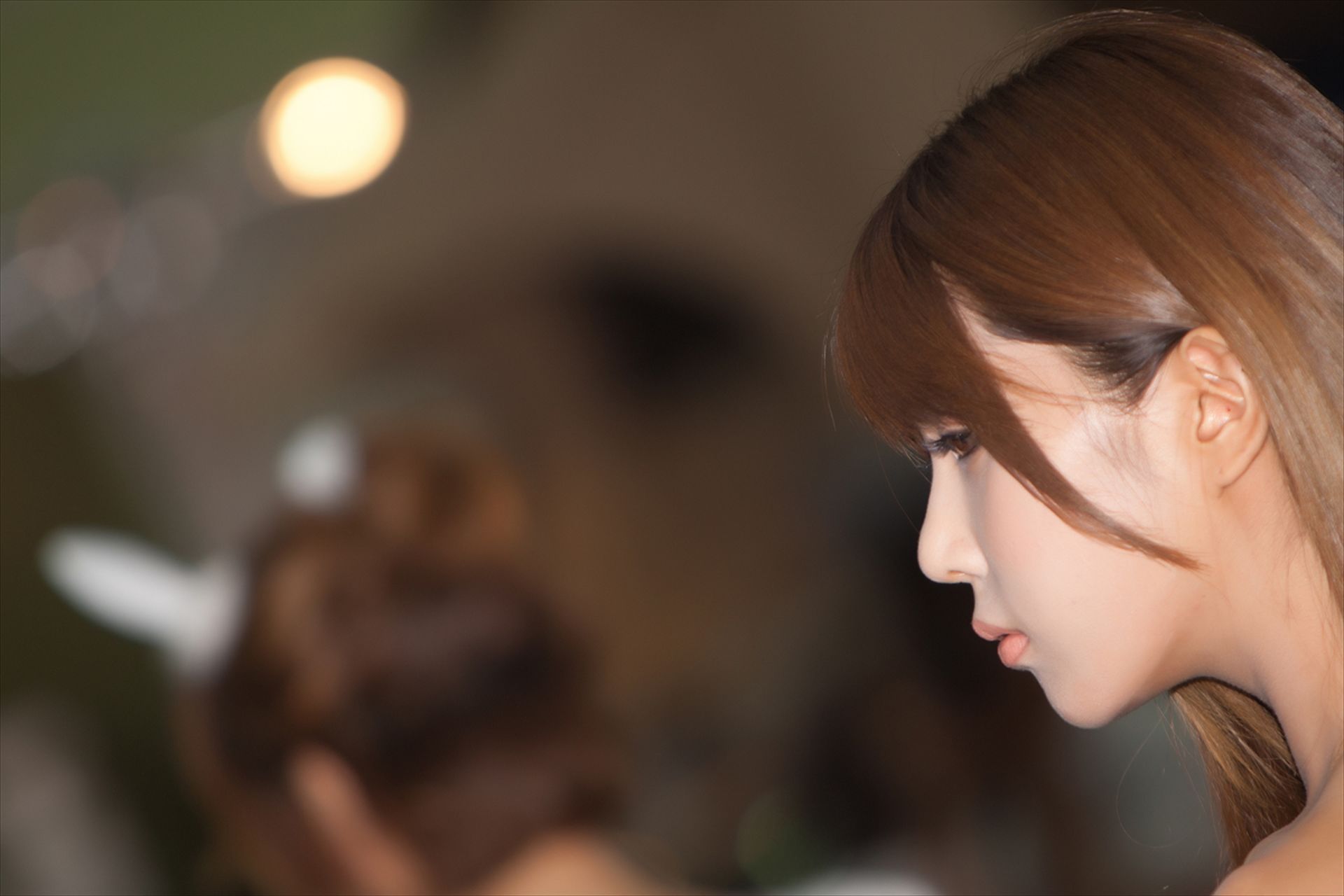 [网络美女] 许允美 居家舒适休闲穿搭分享高清手机美女壁纸40P