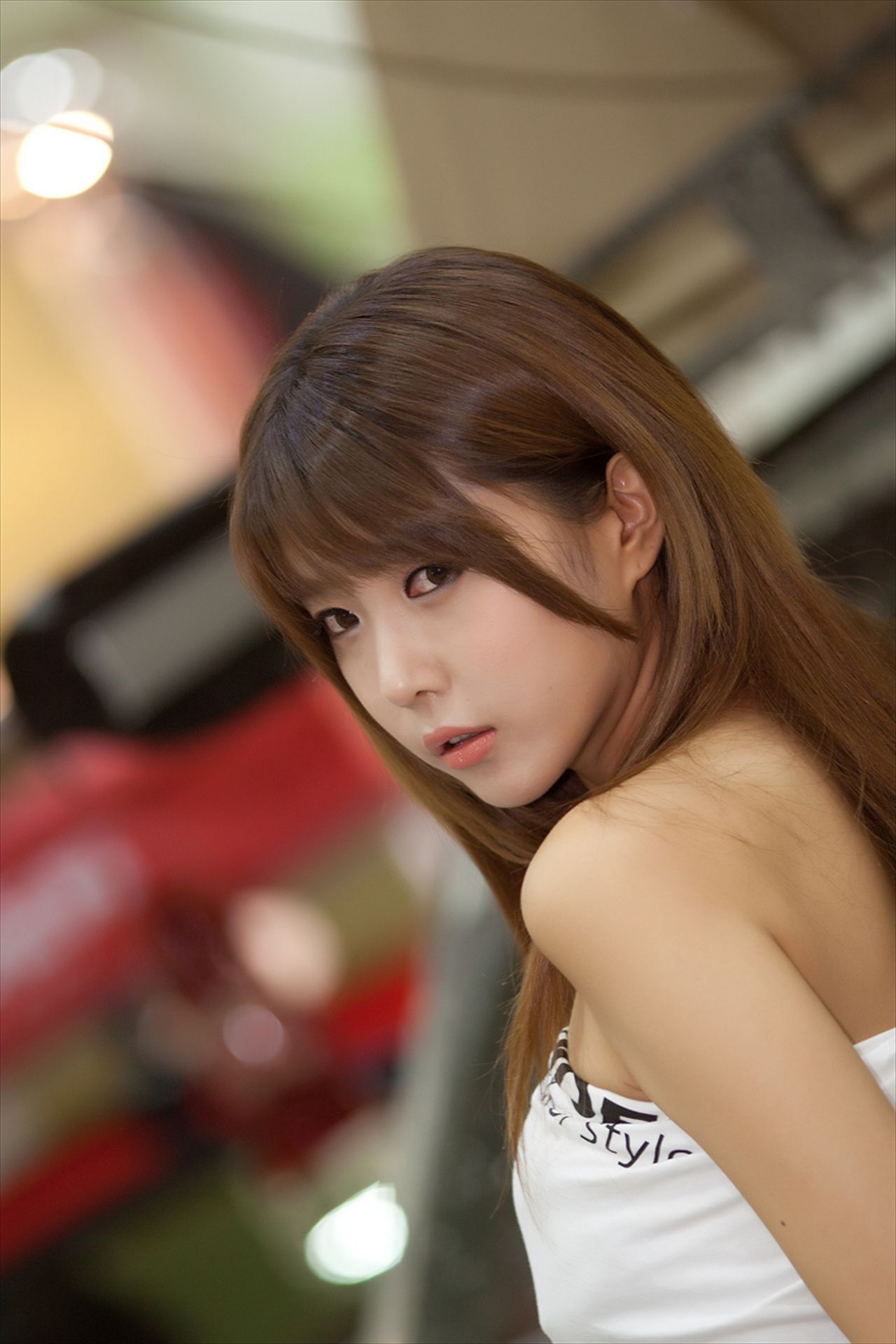 [网络美女] 许允美 居家舒适休闲穿搭分享高清手机美女壁纸85P