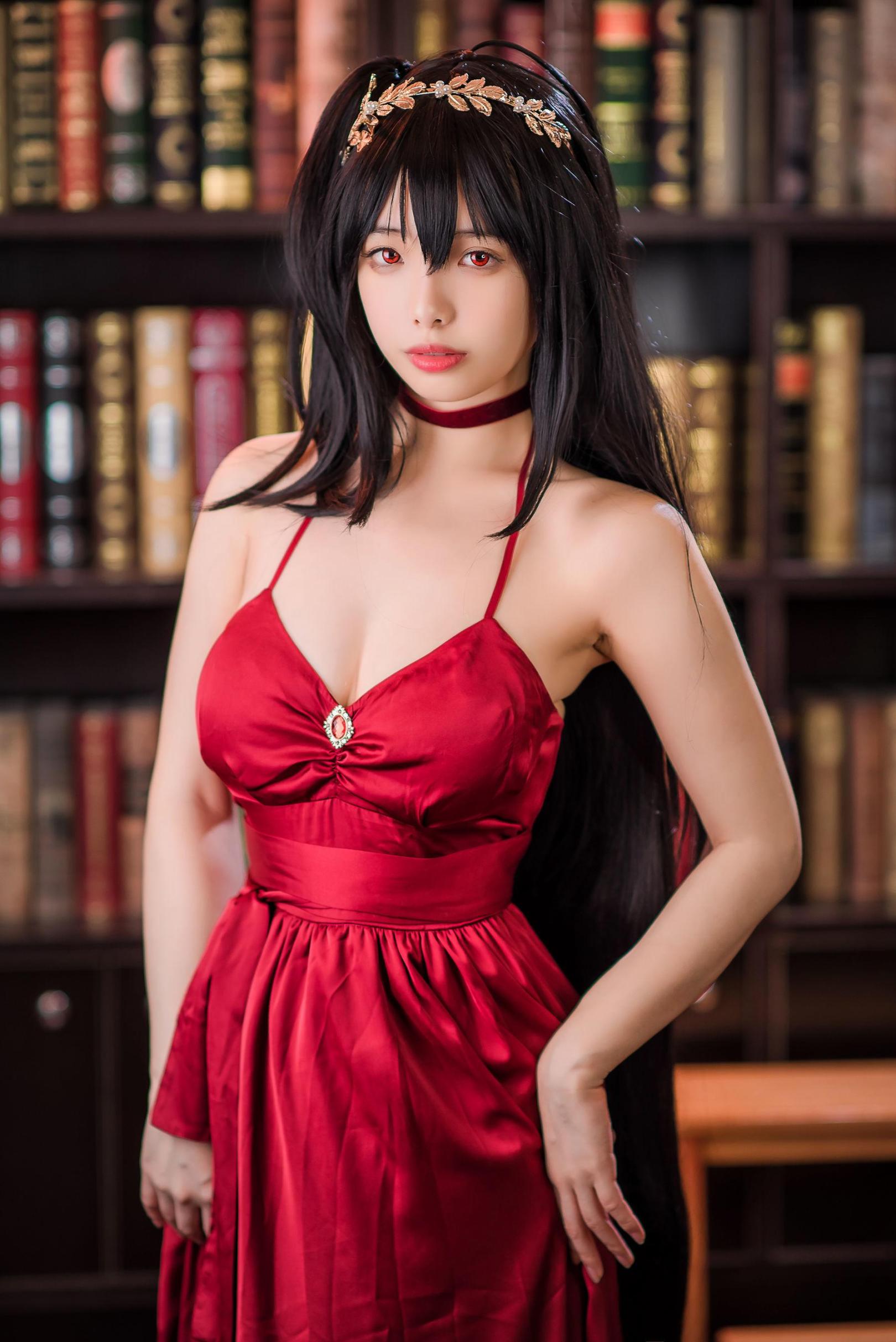 [网络美女] 雯妹不讲道理 碧蓝航线大凤礼服 高清手机美女壁纸