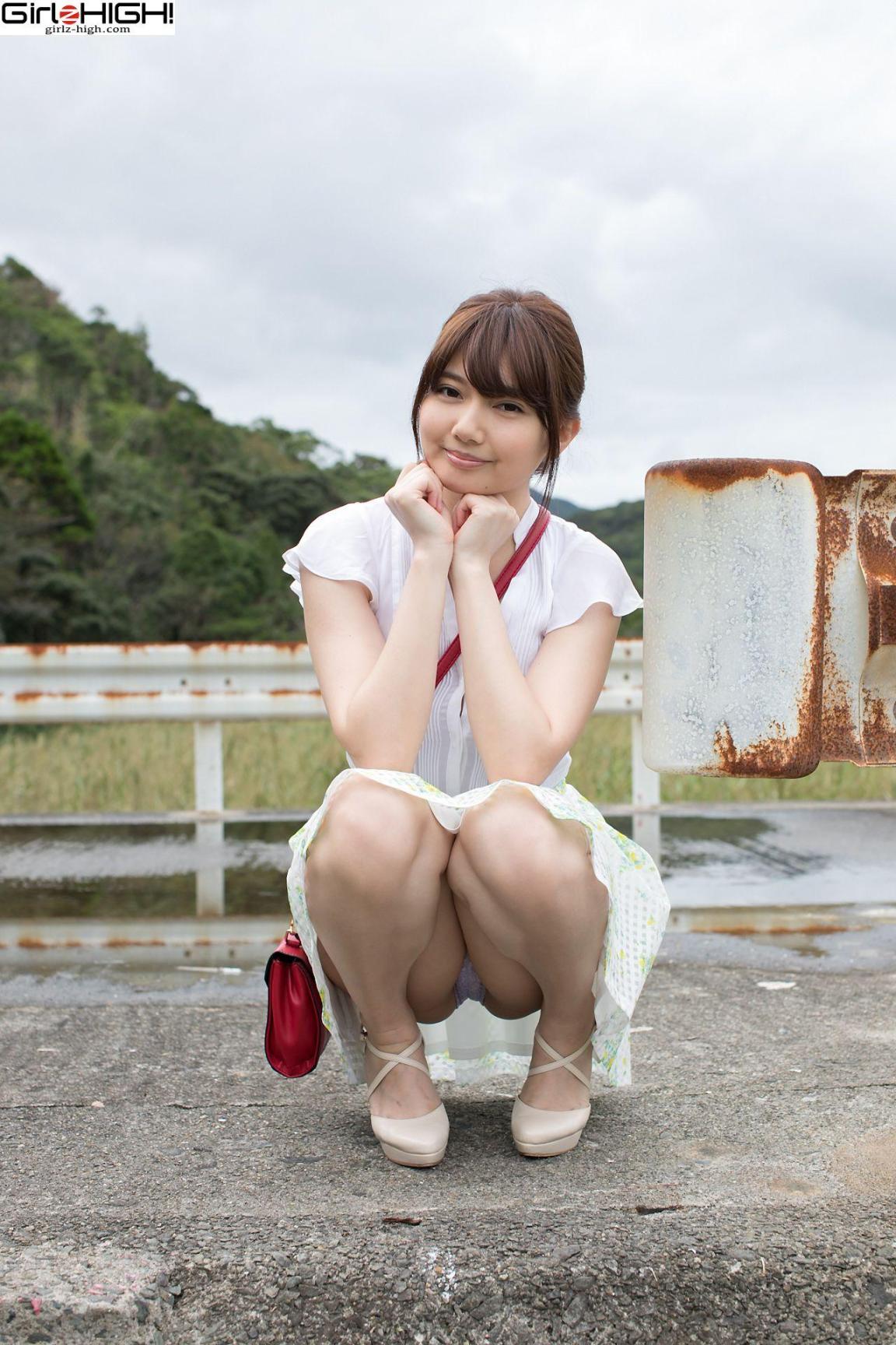 [Girlz-High] 泉屋アイナ 户外日常高清手机美女壁纸1P