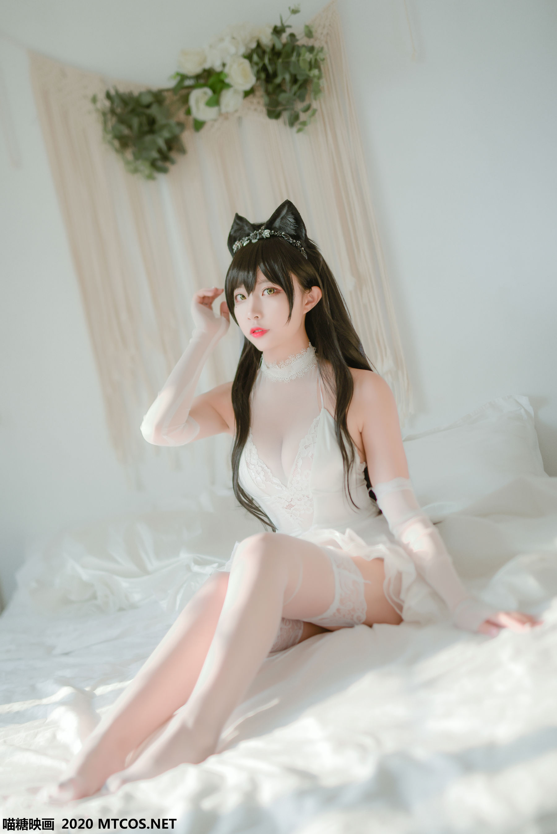 [网络美女] 网络美女 婚纱爱宕高清手机美女壁纸2P