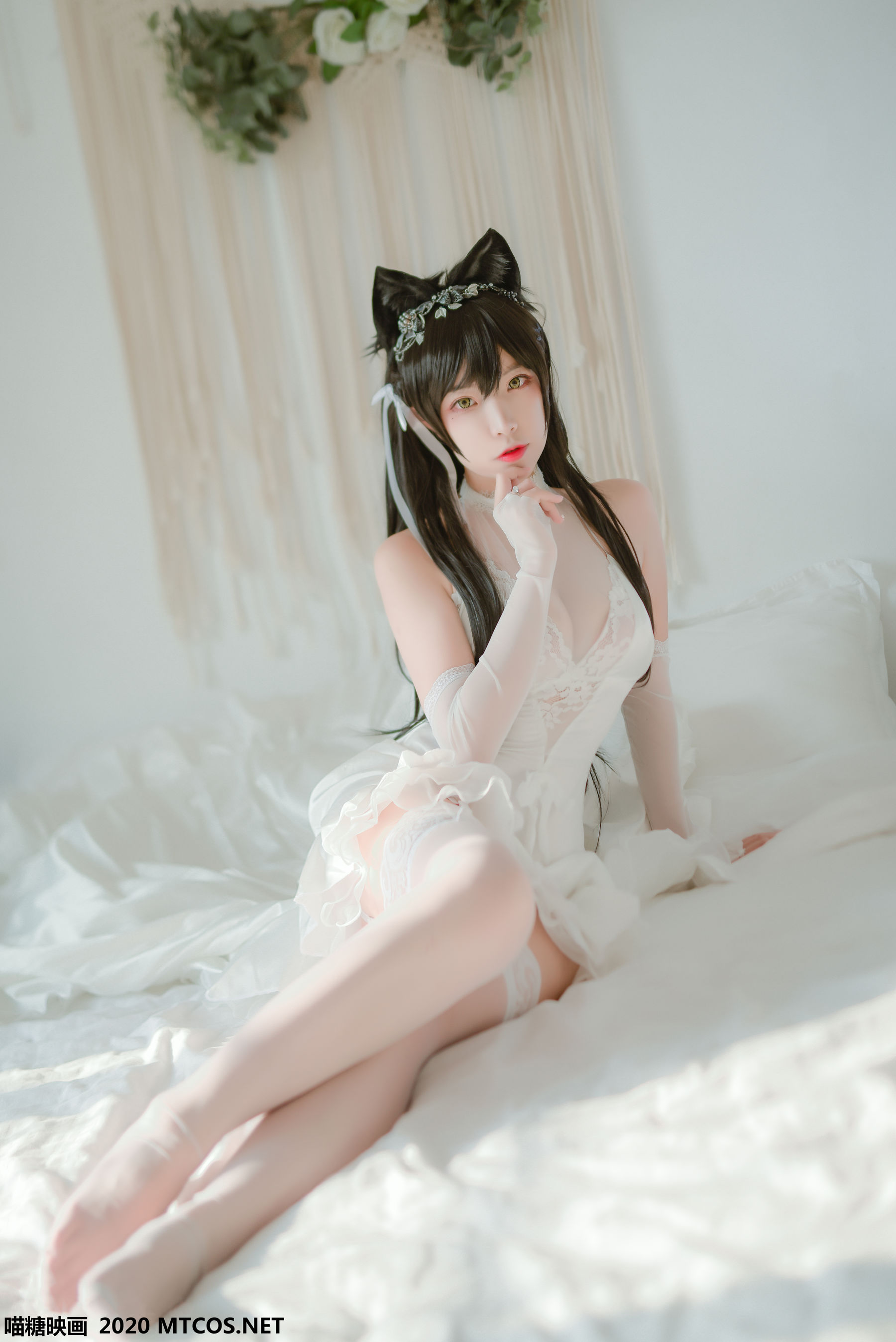 [网络美女] 网络美女 婚纱爱宕高清手机美女壁纸11P