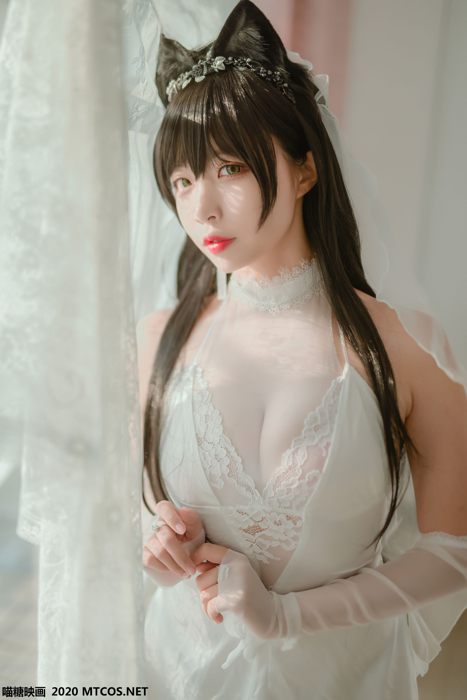 [网络美女] 网络美女 婚纱爱宕高清手机美女壁纸32P