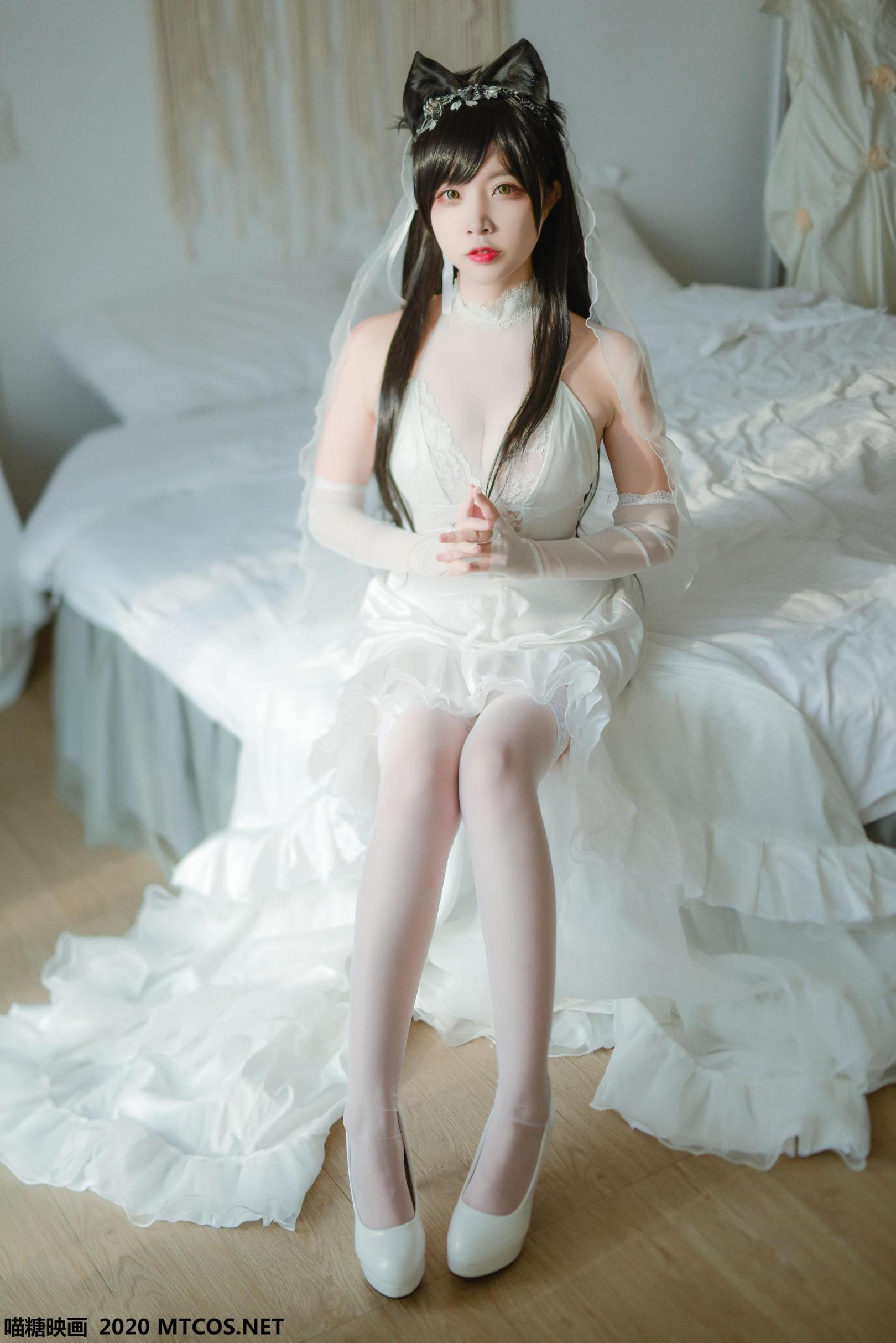 [网络美女] 网络美女 婚纱爱宕高清手机美女壁纸36P