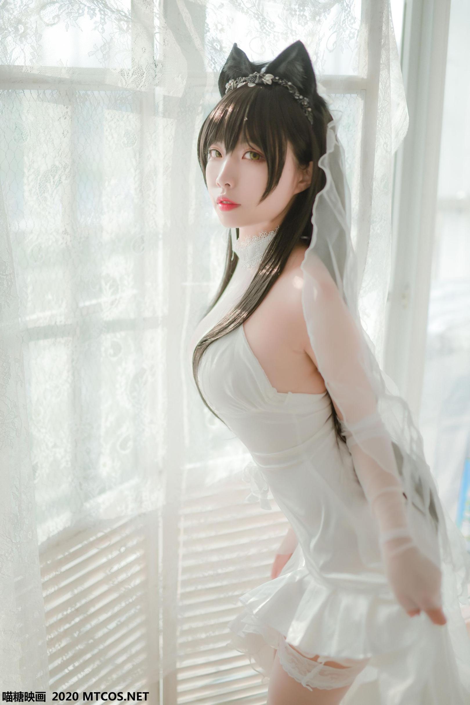 [网络美女] 网络美女 婚纱爱宕高清手机美女壁纸29P