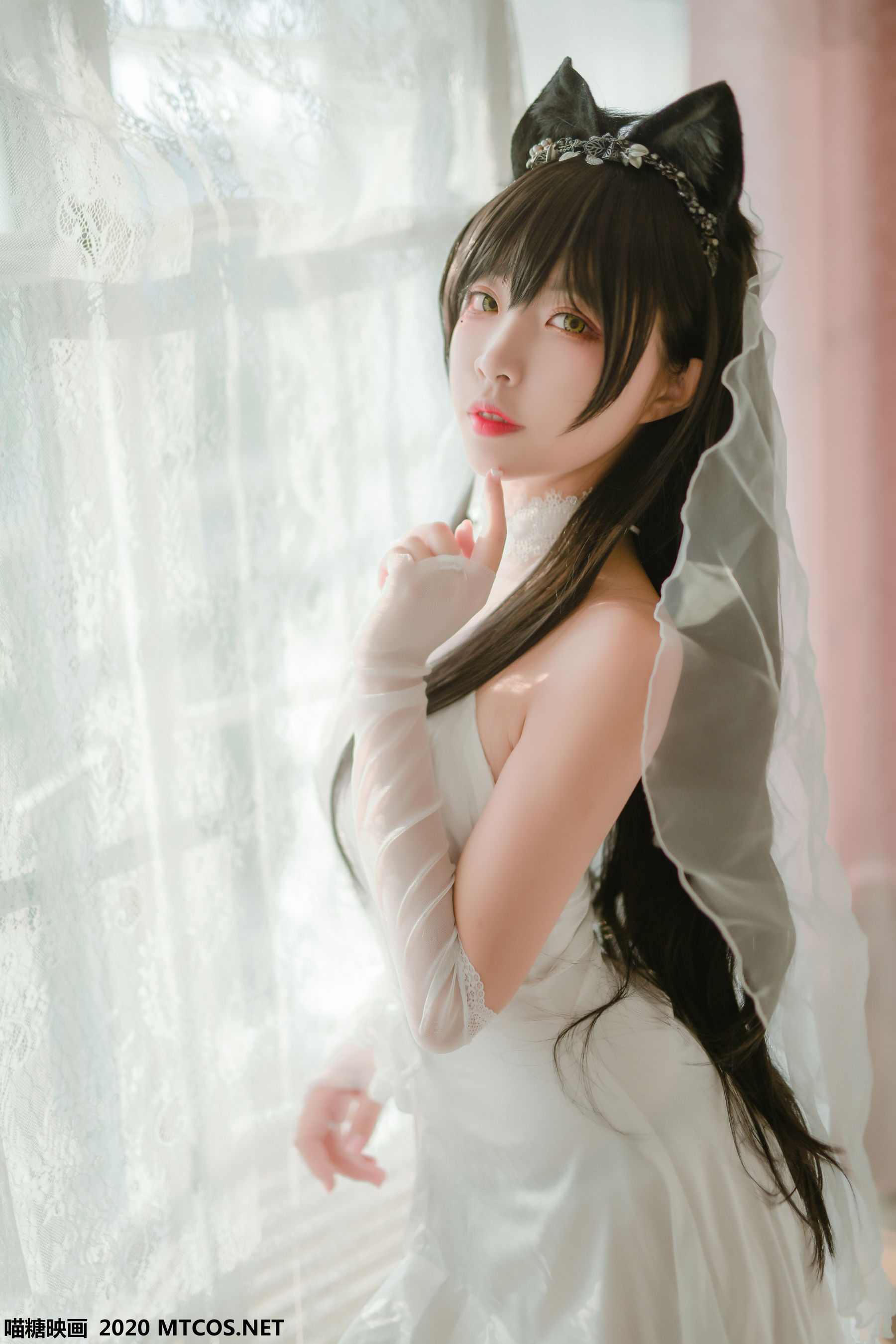 [网络美女] 网络美女 婚纱爱宕高清手机美女壁纸28P