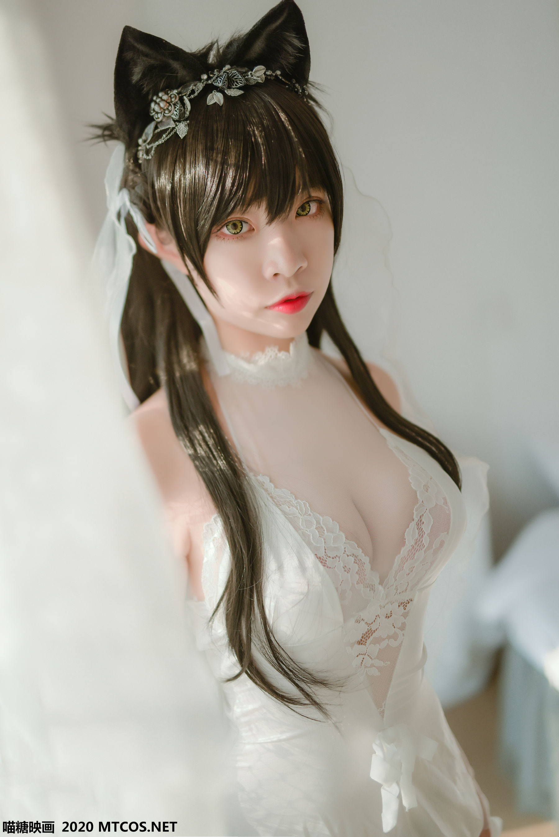 [网络美女] 网络美女 婚纱爱宕高清手机美女壁纸34P