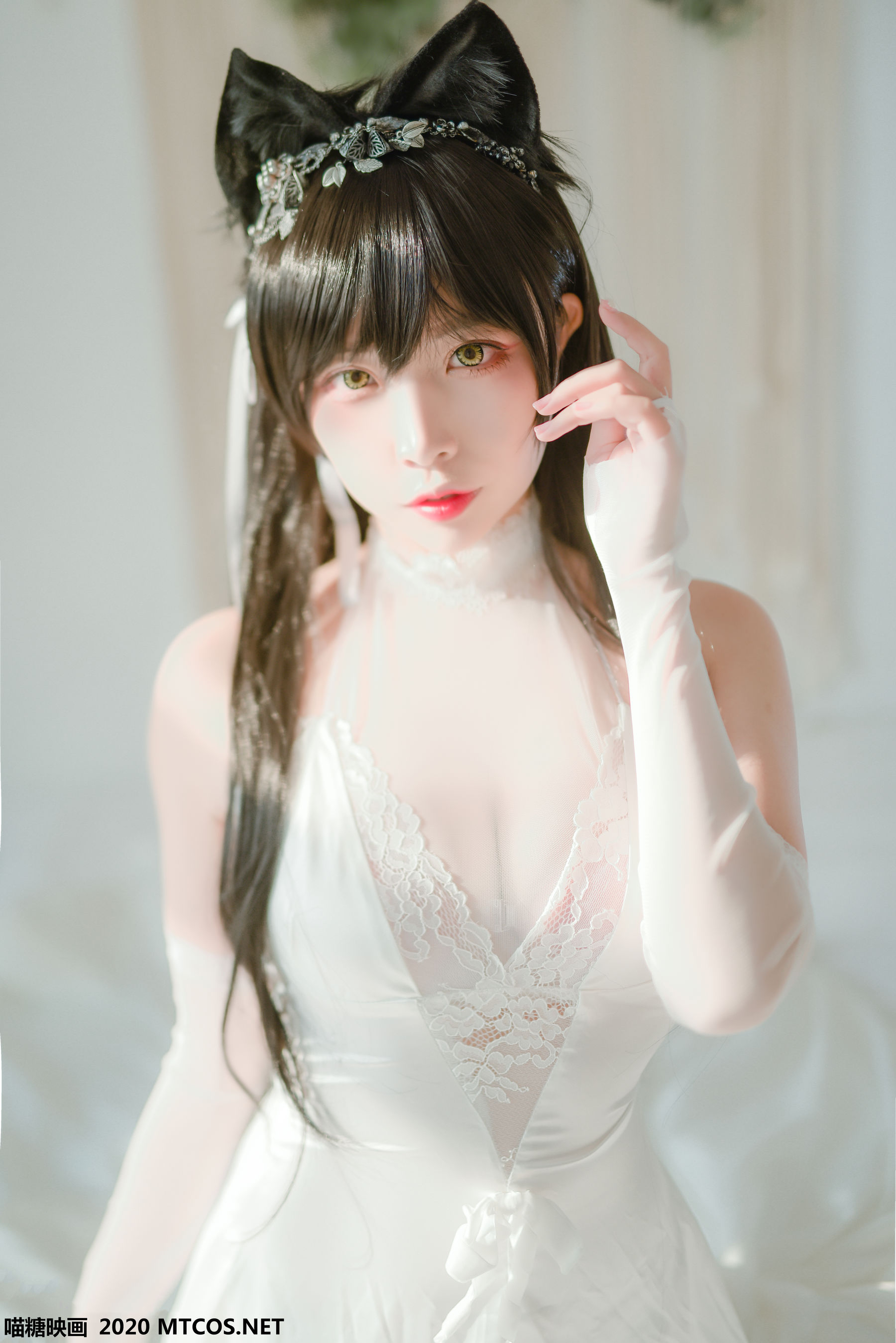 [网络美女] 网络美女 婚纱爱宕高清手机美女壁纸8P