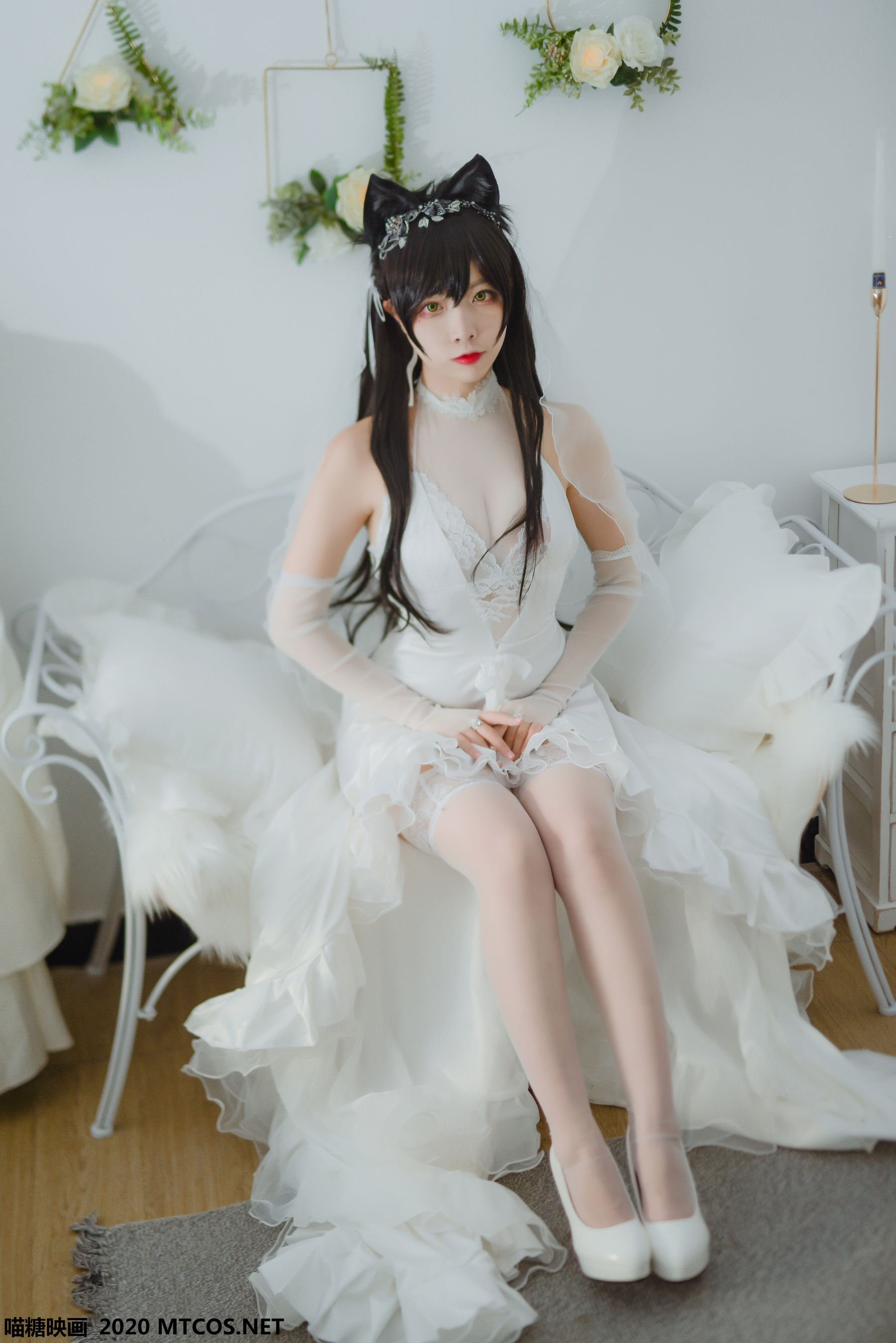 [网络美女] 网络美女 婚纱爱宕高清手机美女壁纸38P