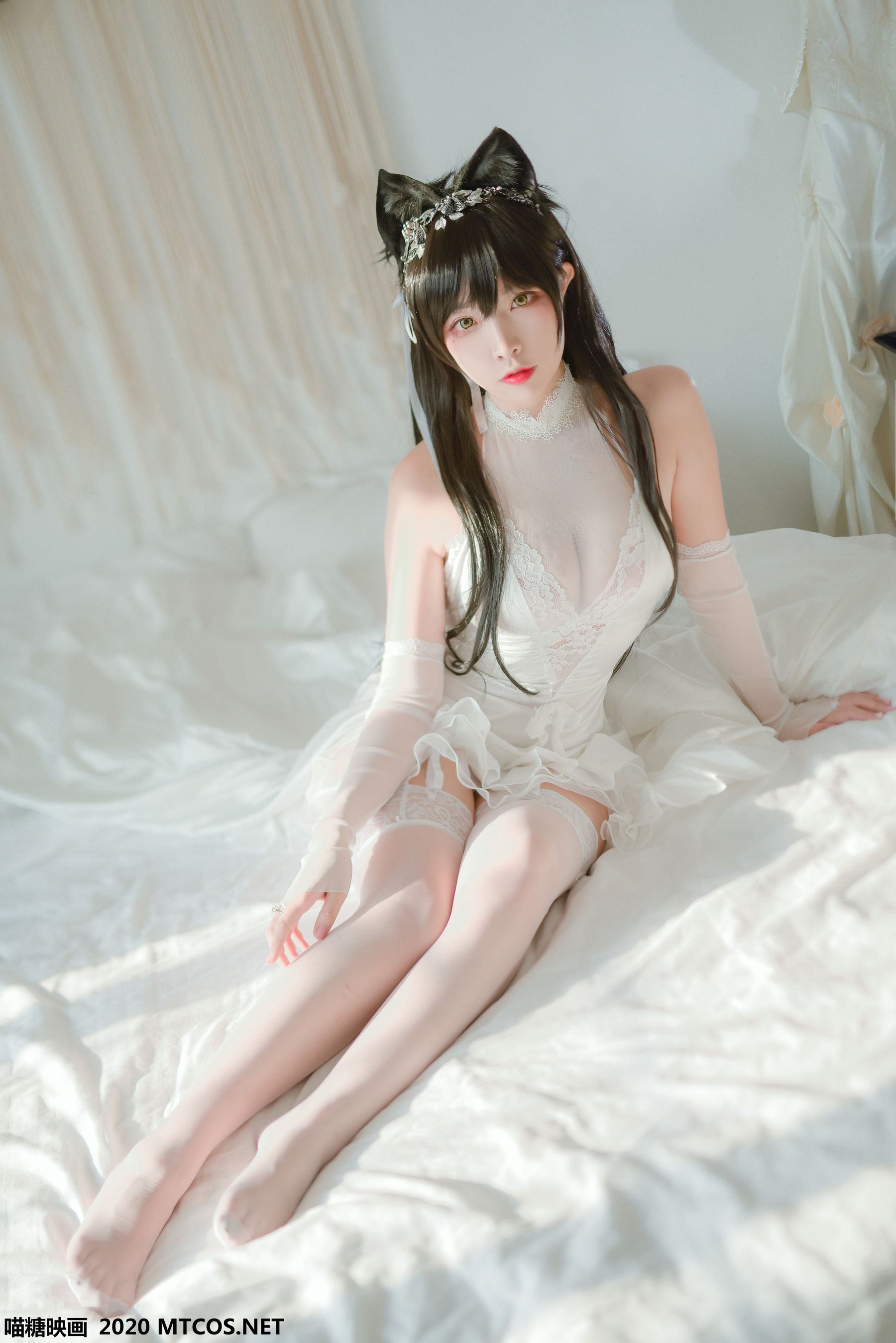 [网络美女] 网络美女 婚纱爱宕高清手机美女壁纸16P