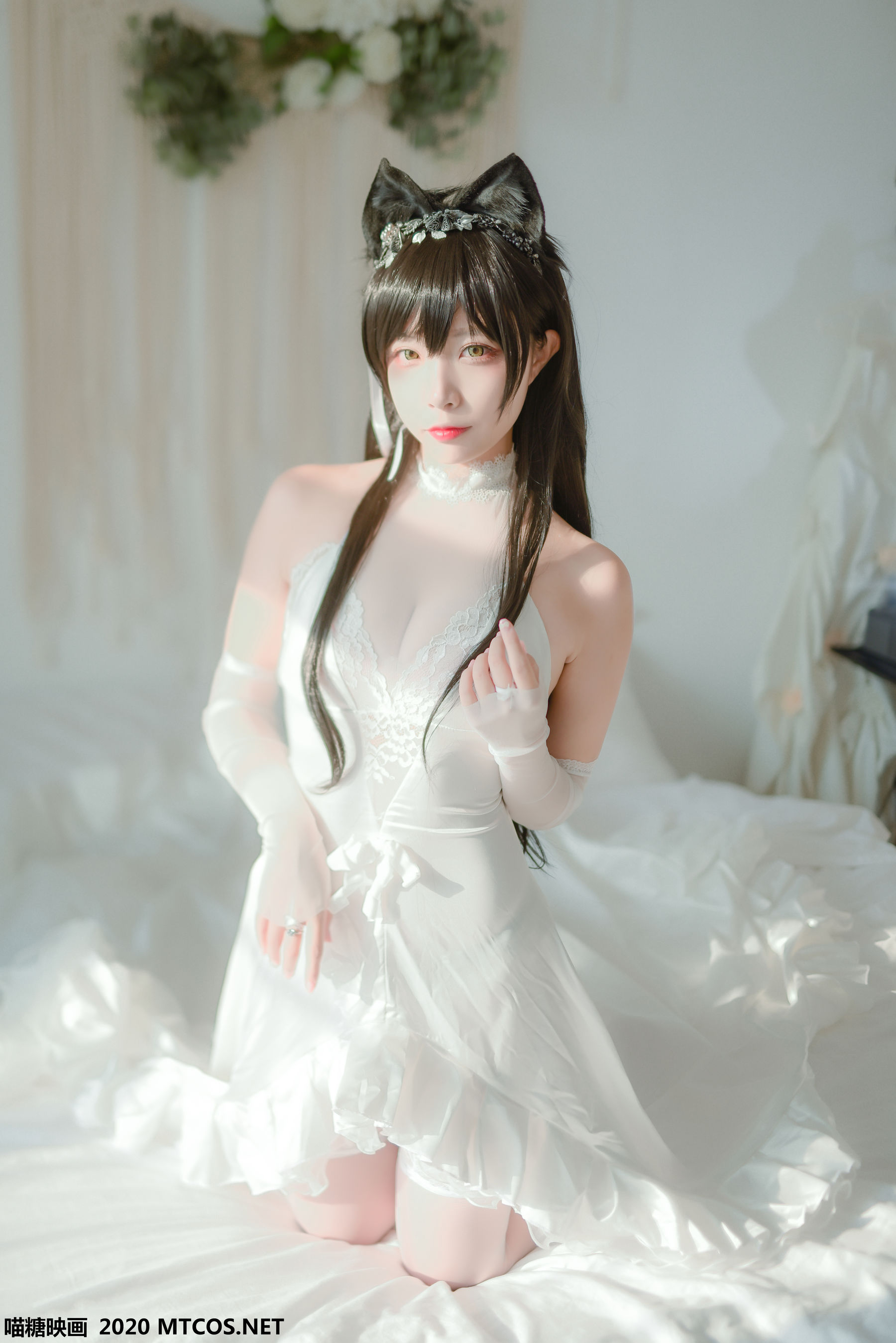 [网络美女] 网络美女 婚纱爱宕高清手机美女壁纸23P