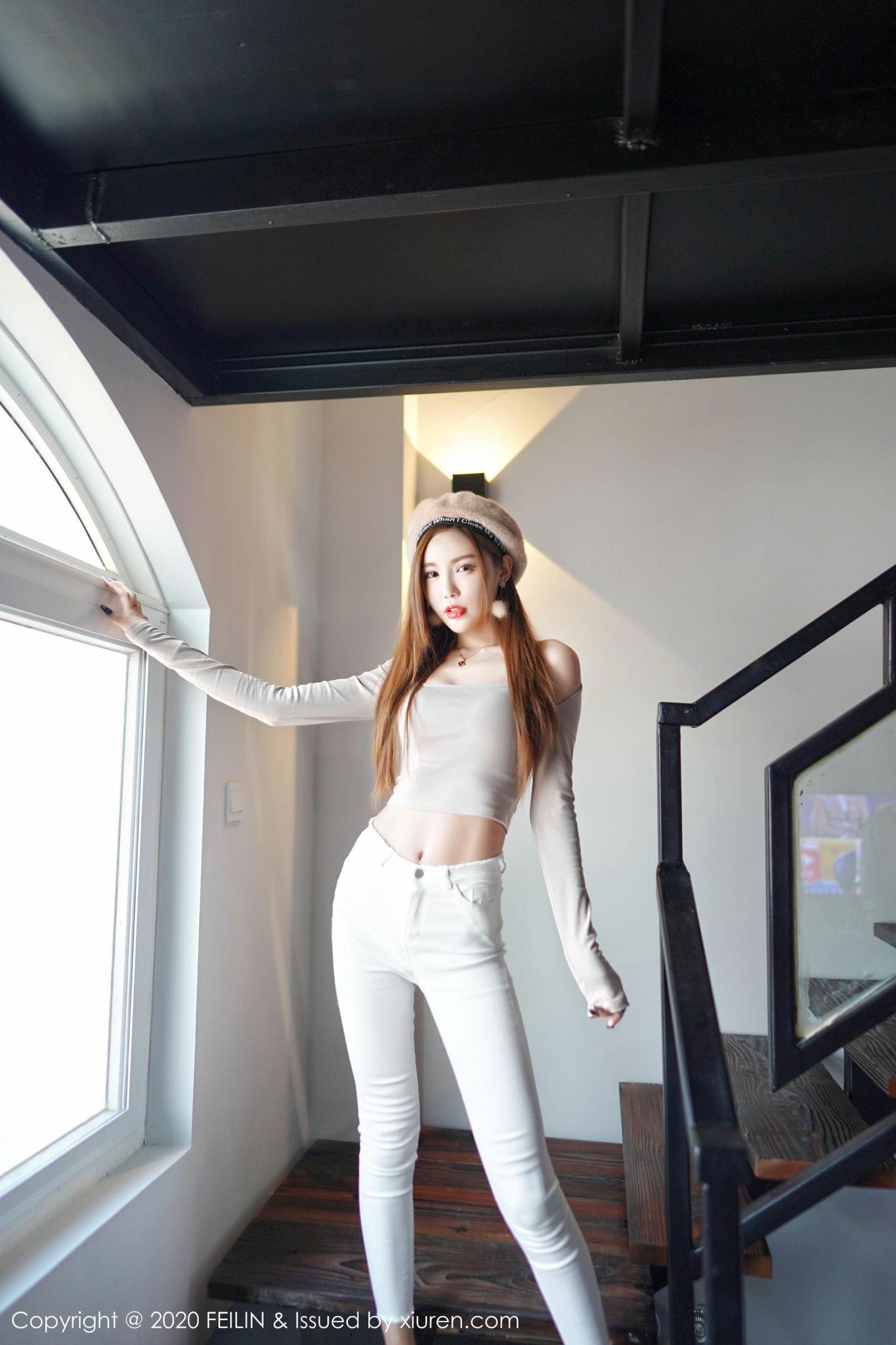 [嗲囡囡] 梦小楠 性感蕾丝吊袜内衣福利 高清手机美女壁纸