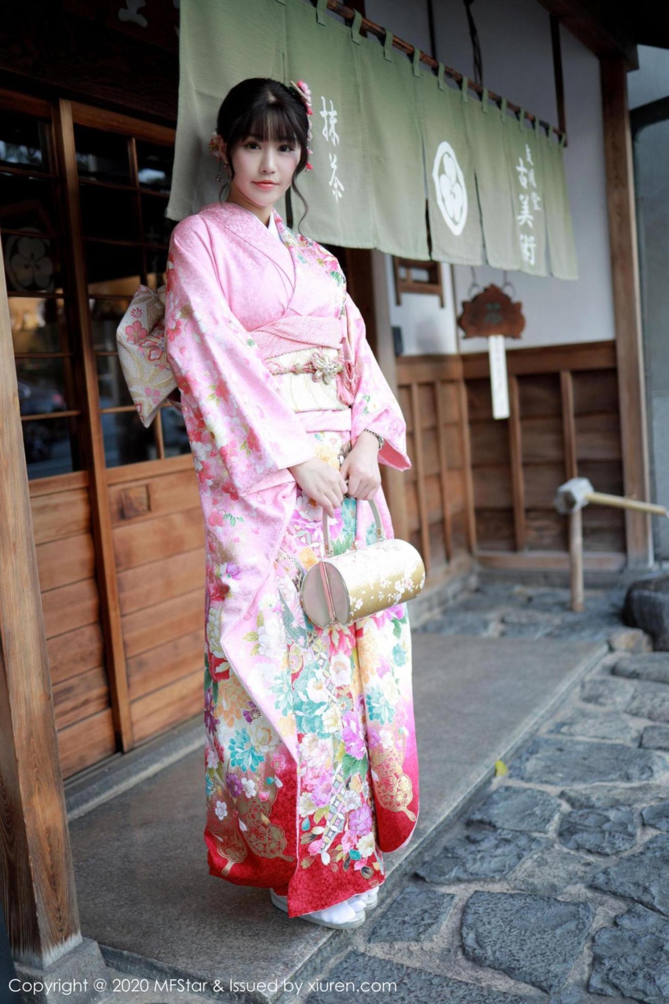 [波萝社] 朱可儿 和服与私房魅力系列 高清手机美女壁纸