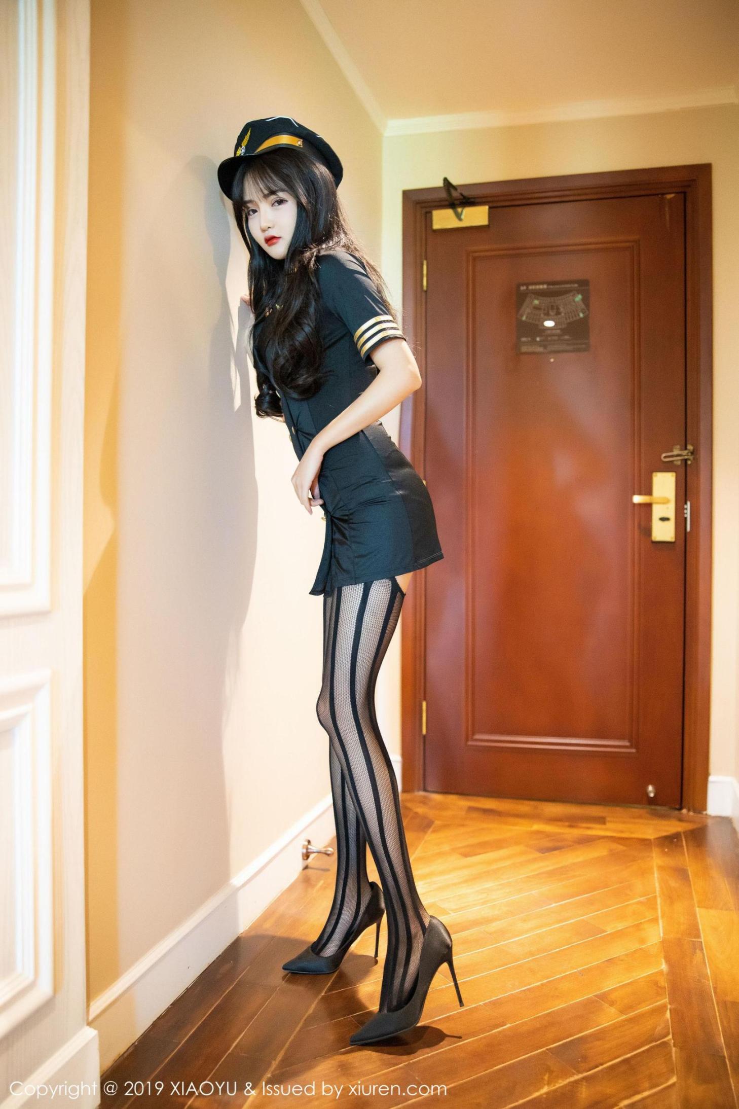 [秀人网] Miko酱吖 帅气的警花制服 高清手机美女壁纸