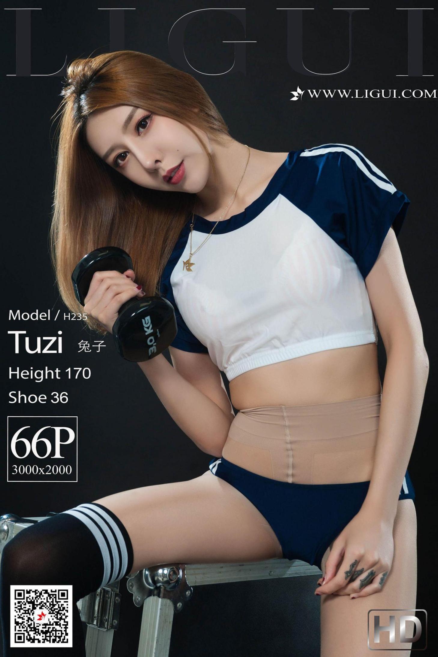 [丽柜] 丽柜兔子 体操服健身少女 高清手机美女壁纸