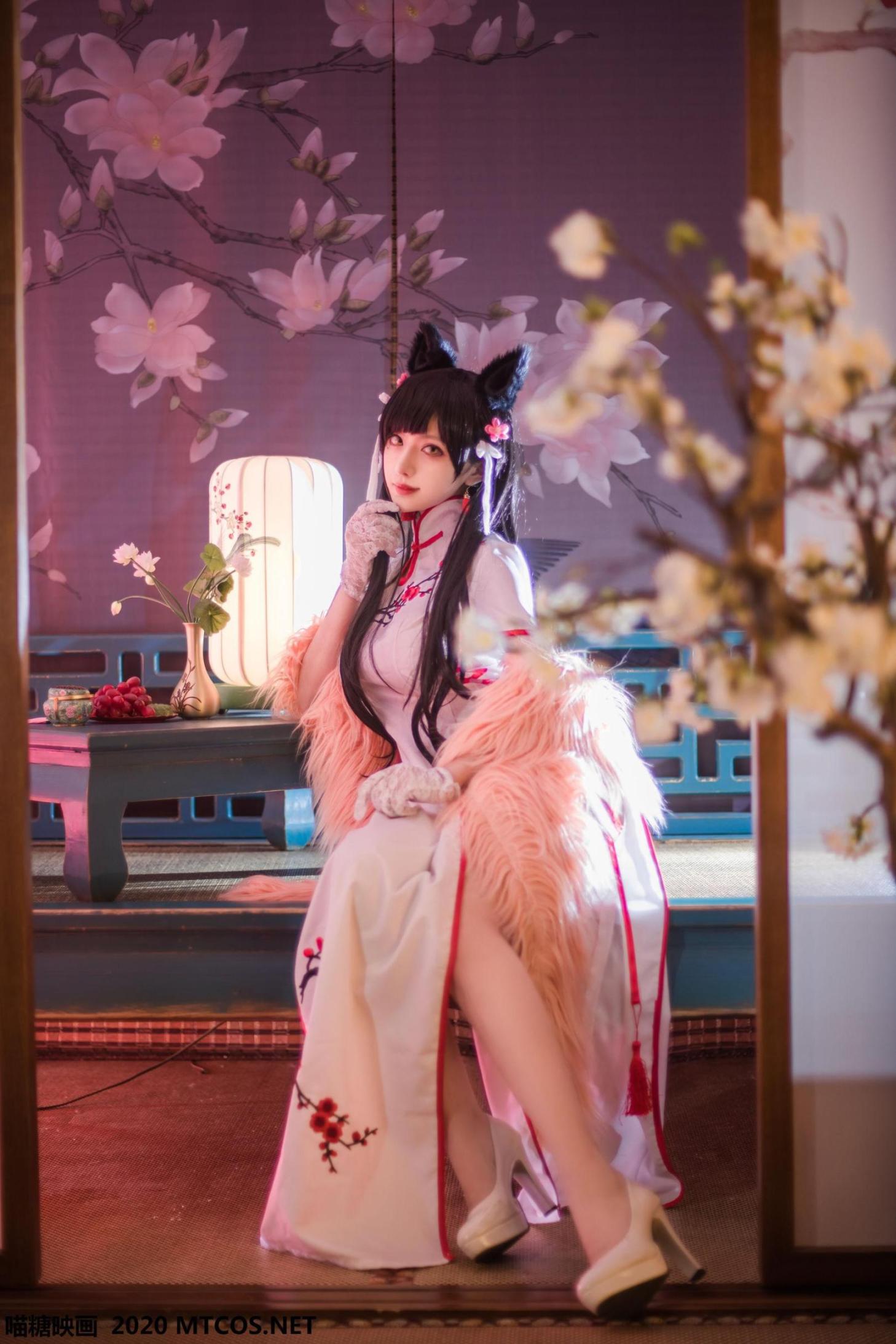 [网络美女] 网络美女 爱宕旗袍高清手机美女壁纸27P