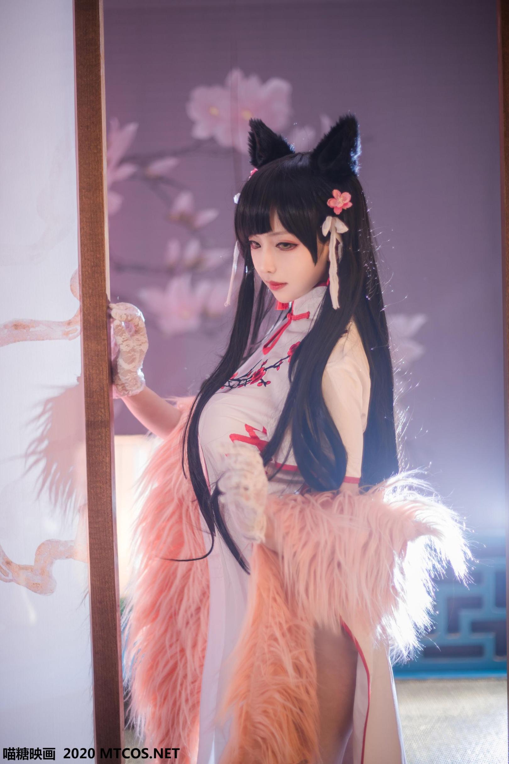 [网络美女] 网络美女 爱宕旗袍高清手机美女壁纸26P