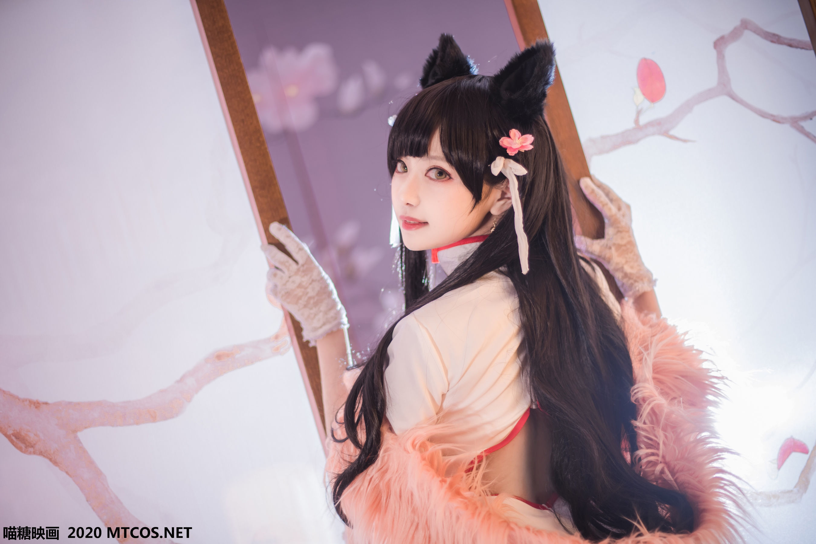 [网络美女] 网络美女 爱宕旗袍高清手机美女壁纸23P