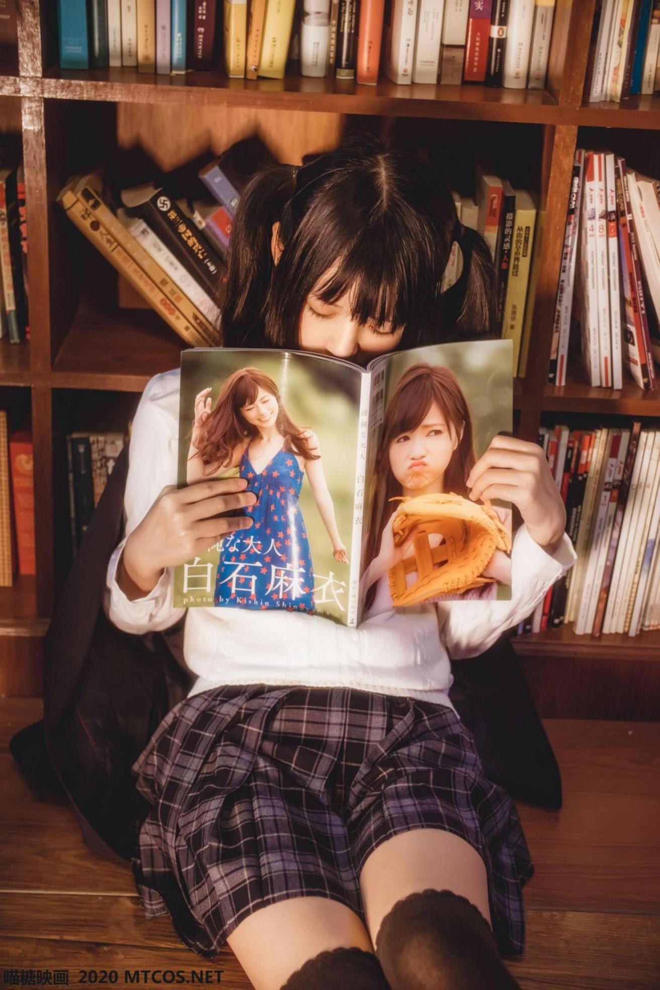 [网络美女] 网络美女 学妹JK制服高清手机美女壁纸16P