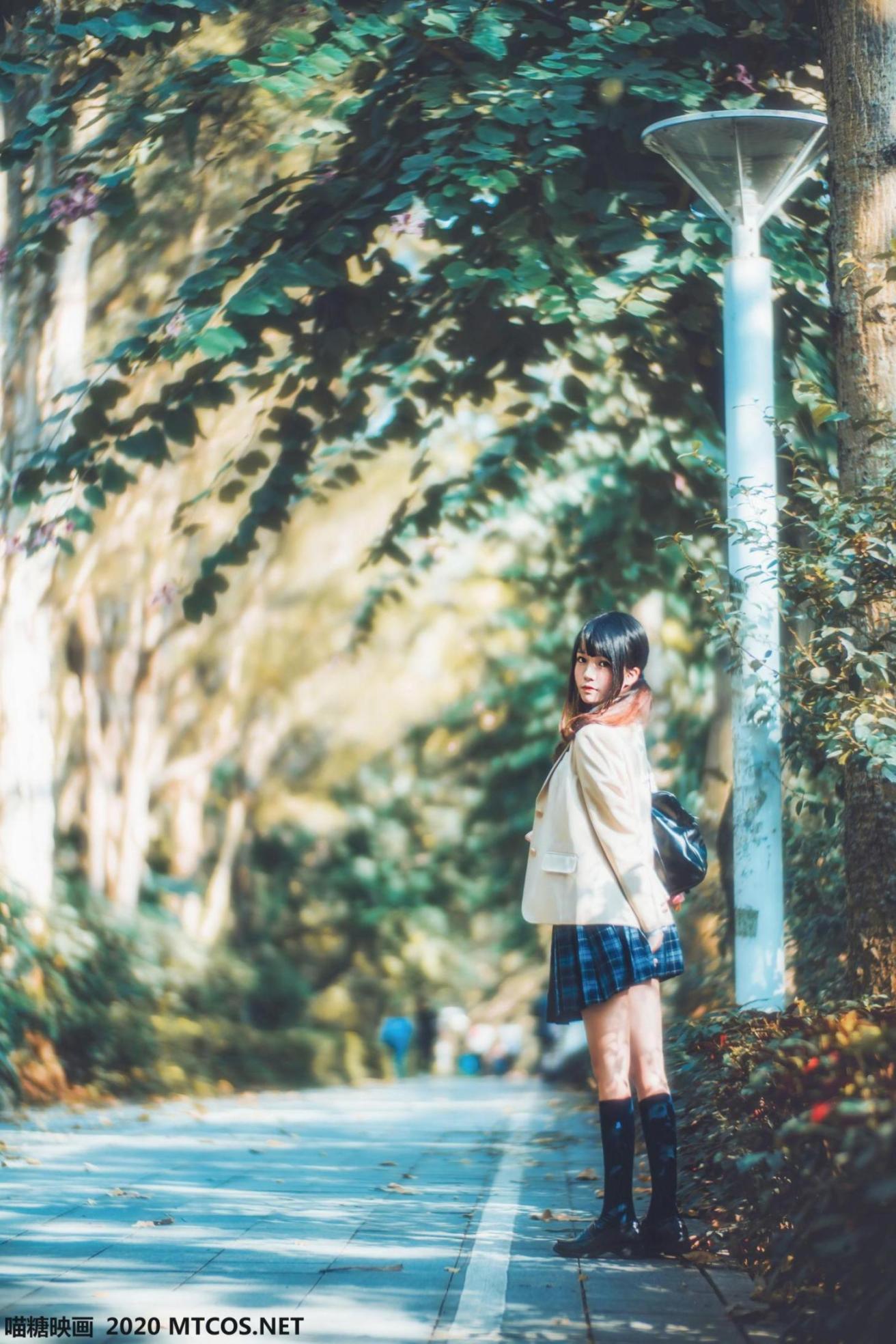 [网络美女] 网络美女 学妹JK制服高清手机美女壁纸34P