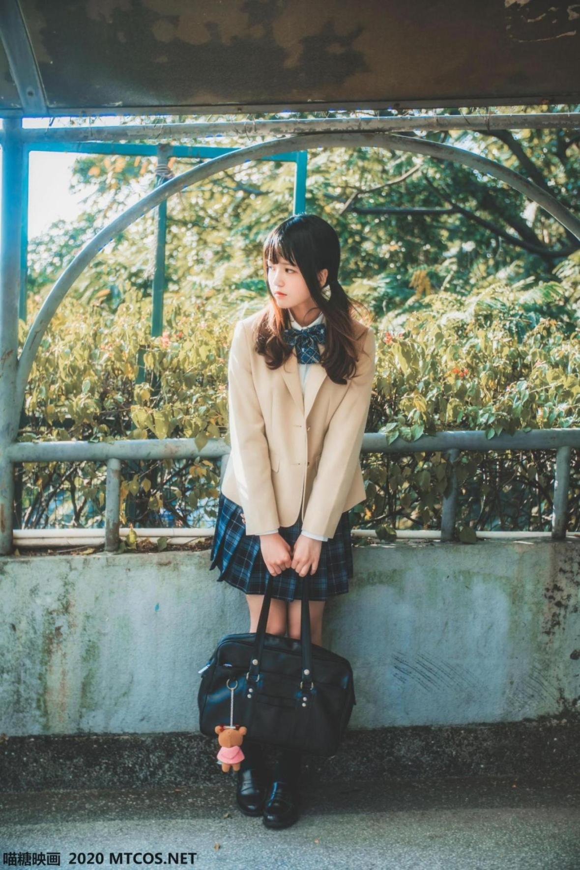 [网络美女] 网络美女 学妹JK制服高清手机美女壁纸39P