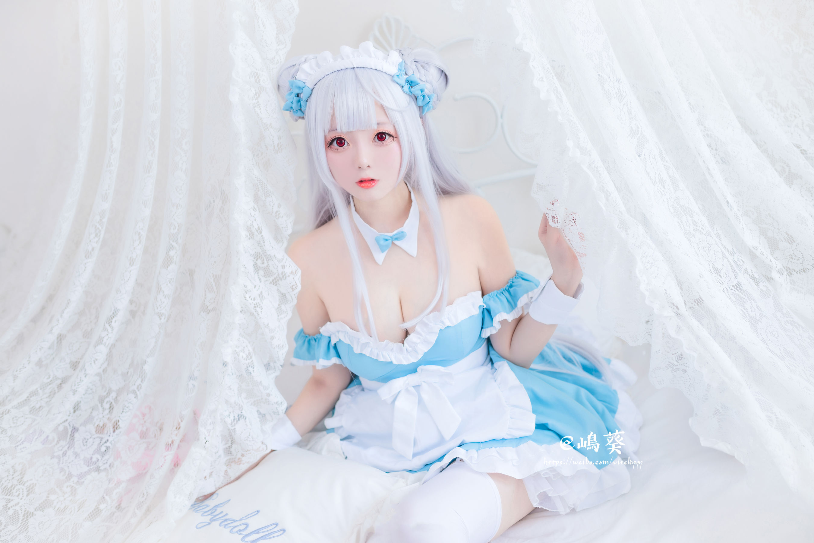 [网络美女] 网络美女 小天鹅女仆和绊爱高清手机美女壁纸9P