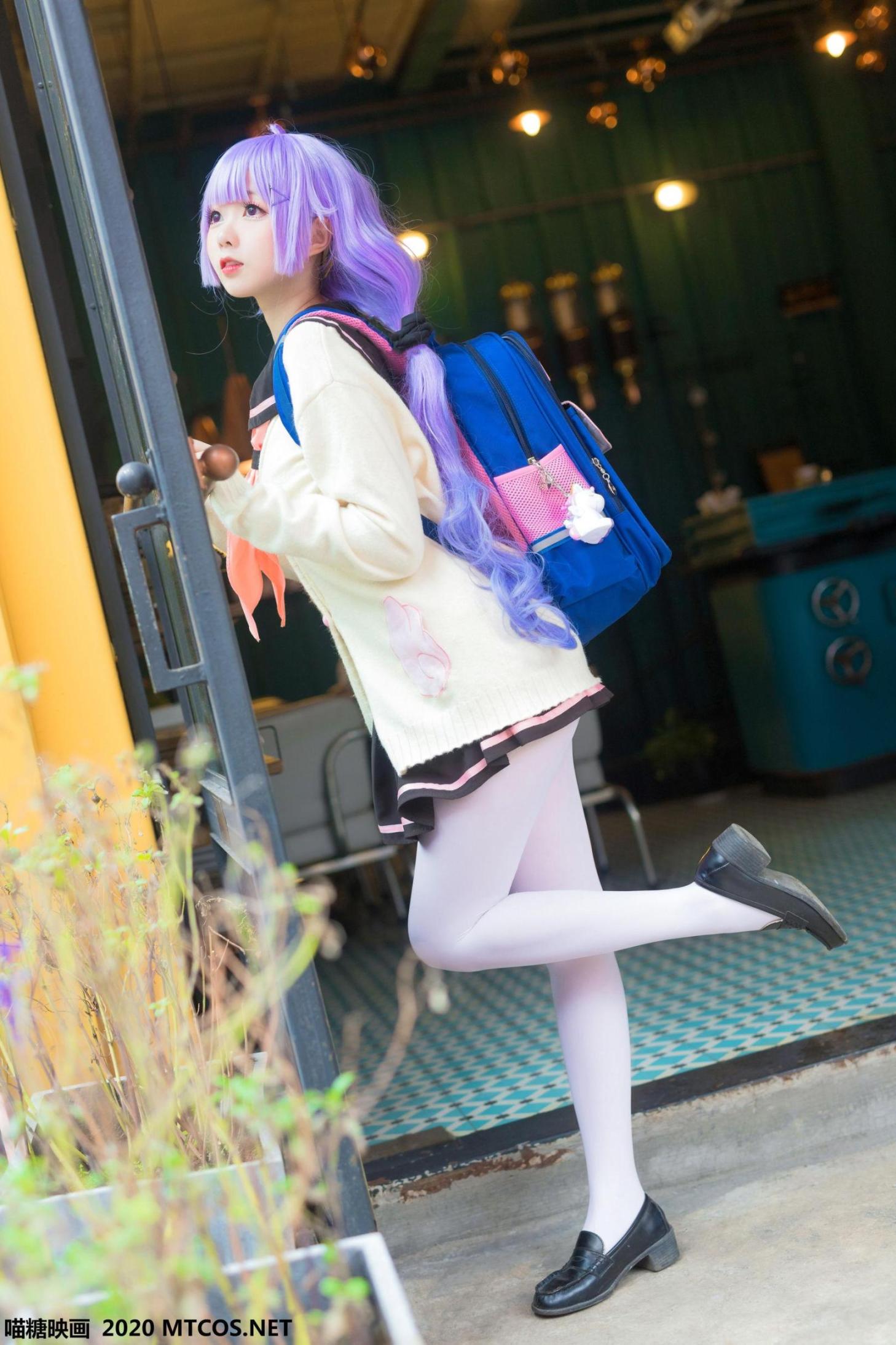 [喵糖映画] 嶋葵 贪睡的嶋葵高清手机美女壁纸23P