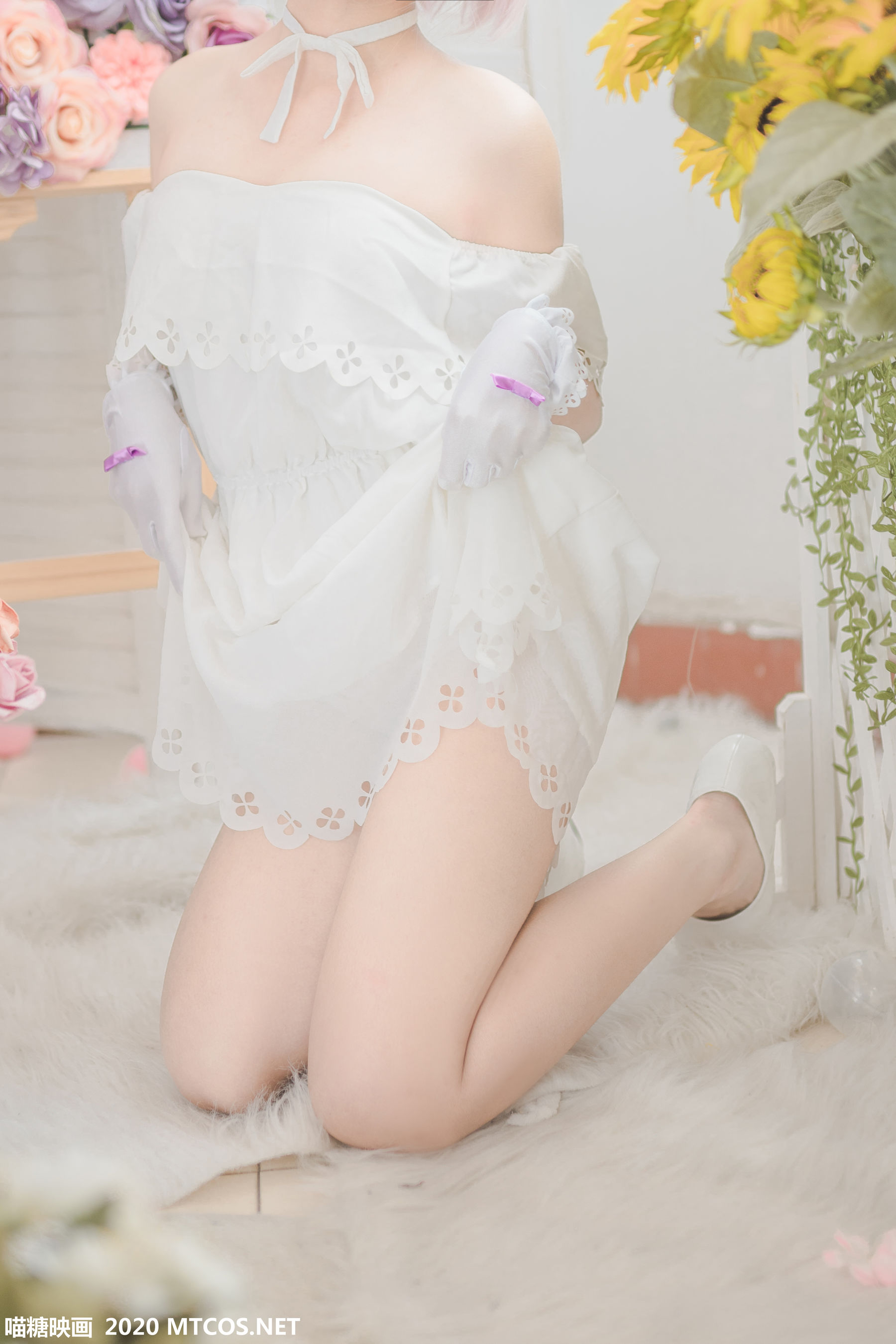 [网络美女] 网络美女 白色玛修高清手机美女壁纸22P