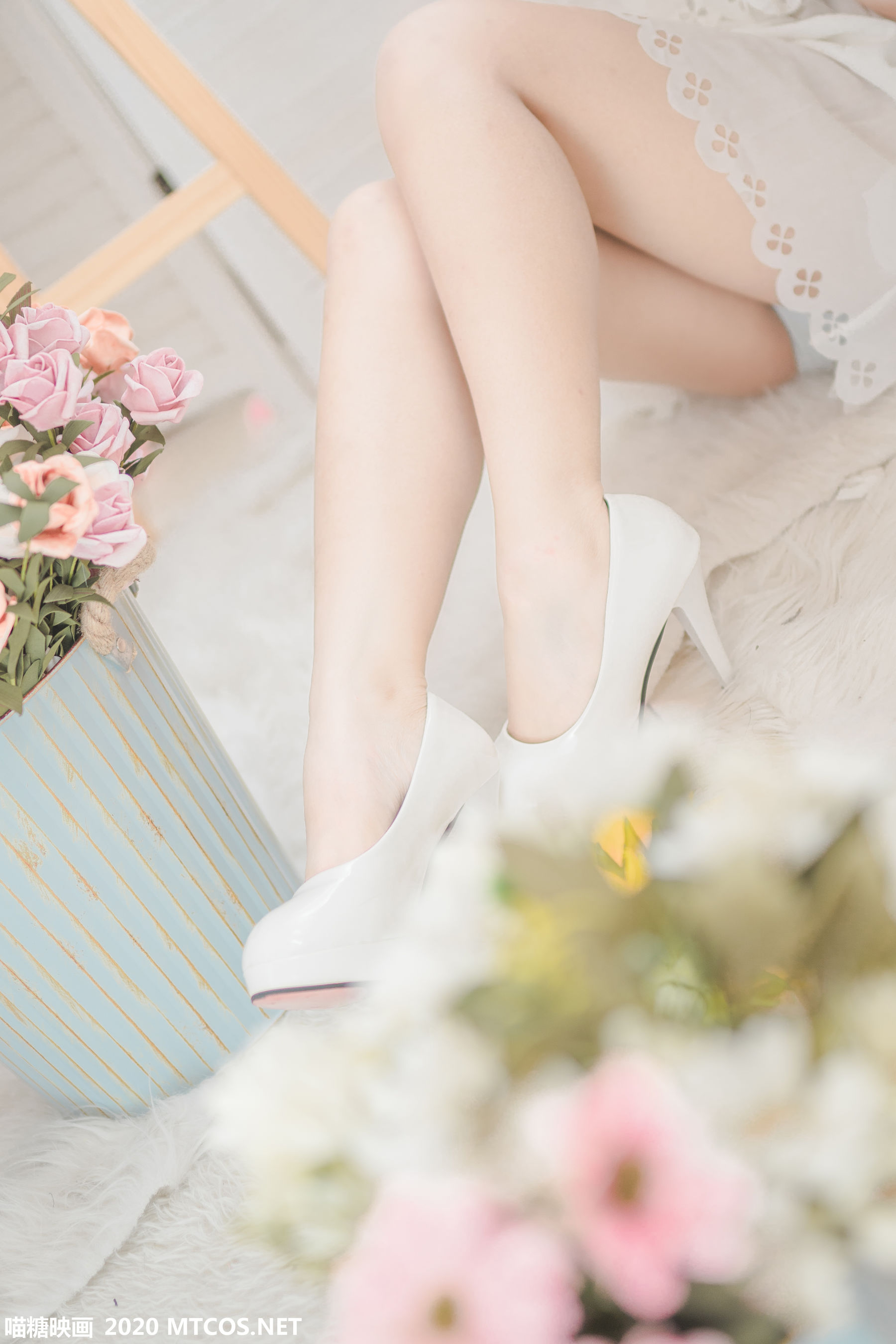 [网络美女] 网络美女 白色玛修高清手机美女壁纸32P