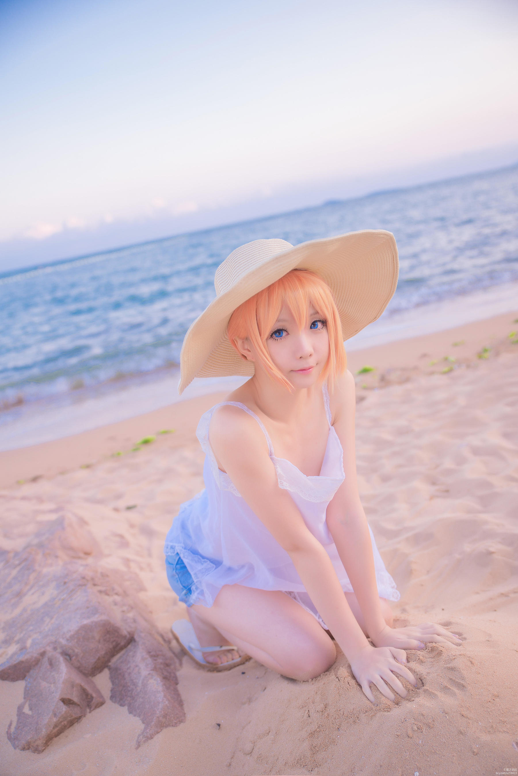 [网络美女] 星之迟迟 刀剑乱舞COS乱藤四郎高清手机美女壁纸22P