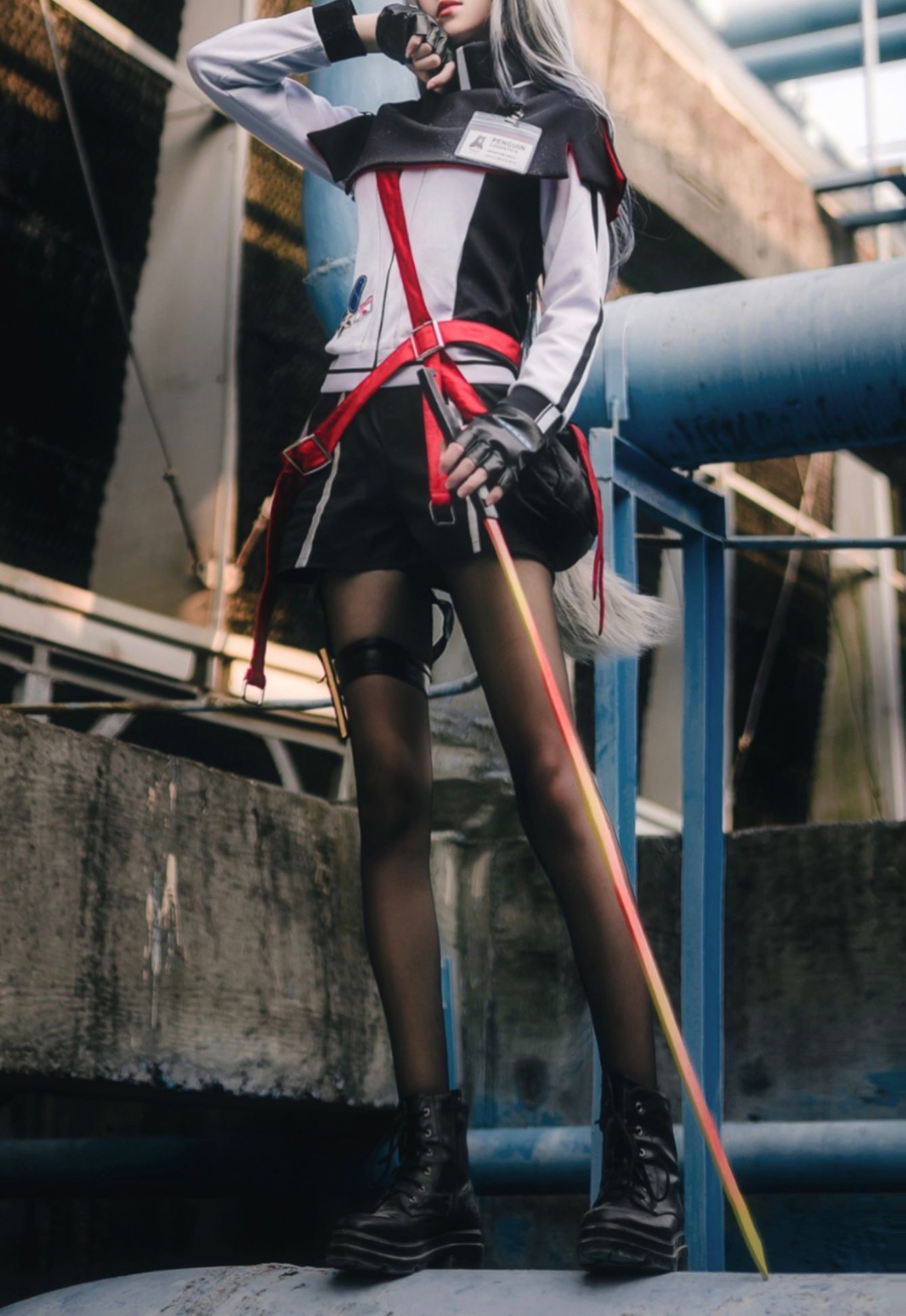 [网络美女] 南桃Momoko 得克萨斯常服高清手机美女壁纸3P